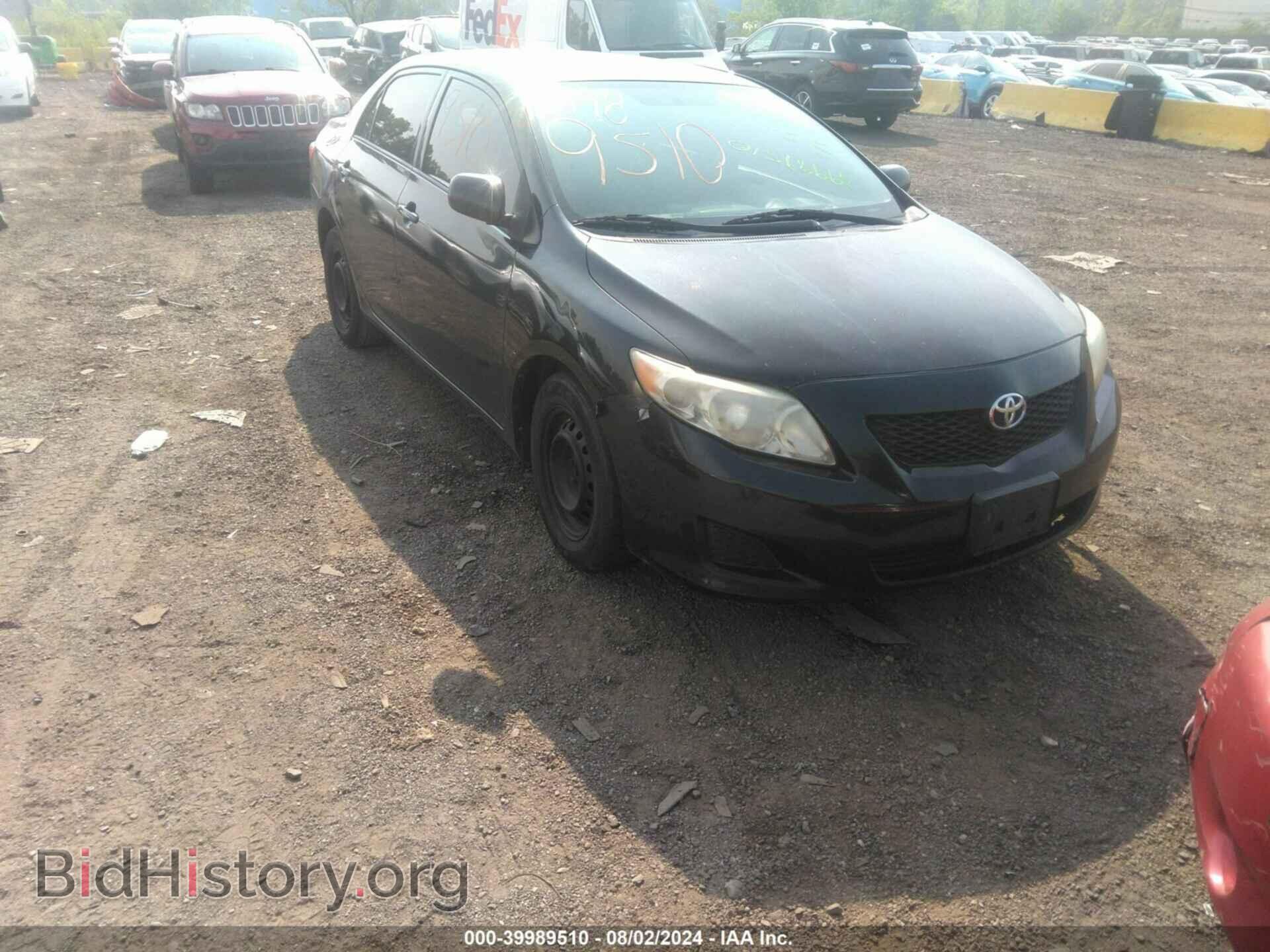 Фотография 2T1BU40E69C101269 - TOYOTA COROLLA 2009