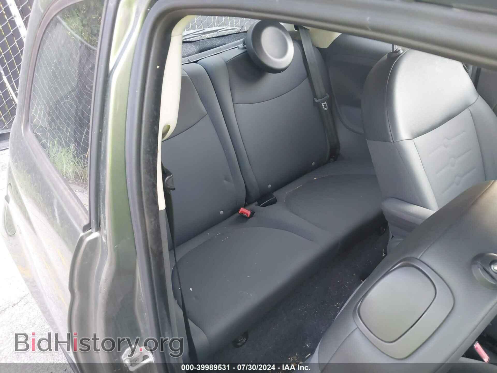 2012 FIAT 500 - VIN: 3C3CFFAR2CT287929 - Фото 8