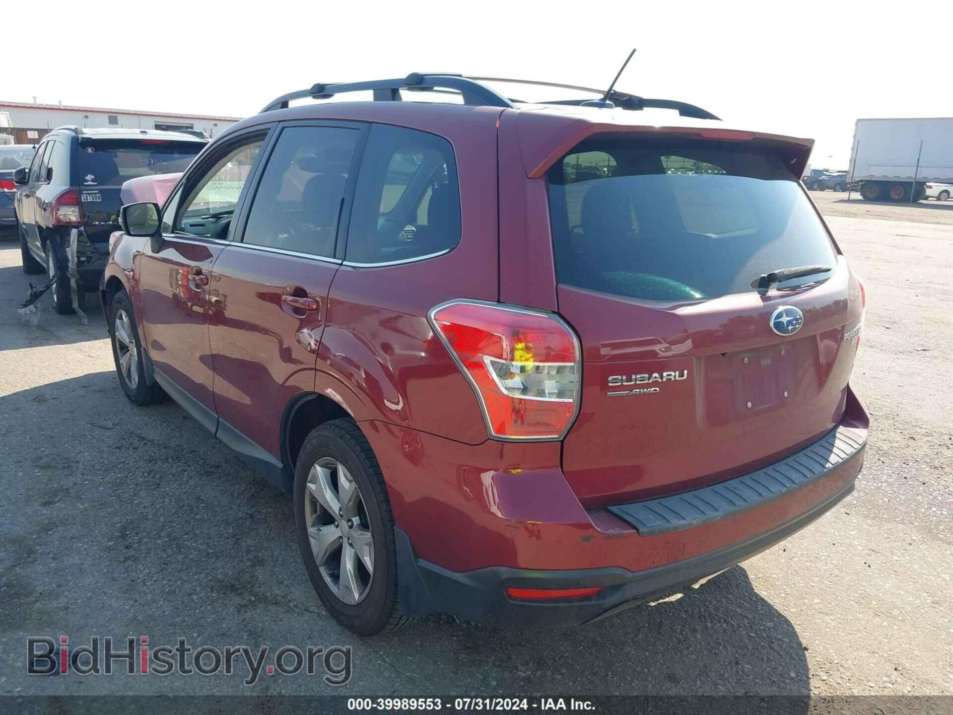 2014 SUBARU FORESTER - VIN: JF2SJAMC6EH519533 - Фото 3