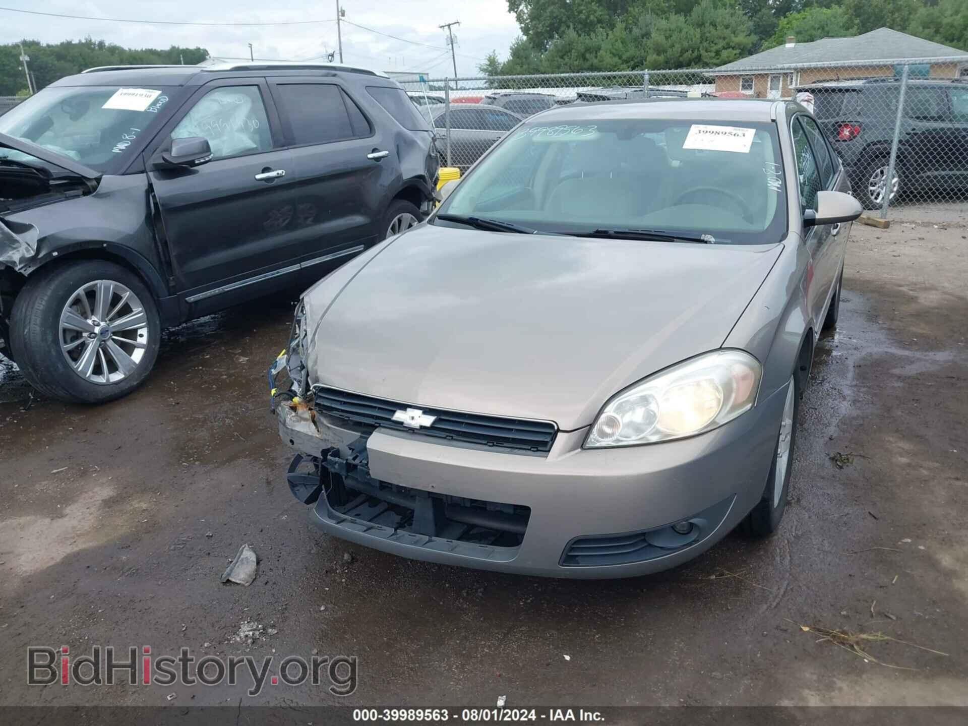 2006 CHEVROLET IMPALA - VIN: 2G1WC581669216163 - Фото 2