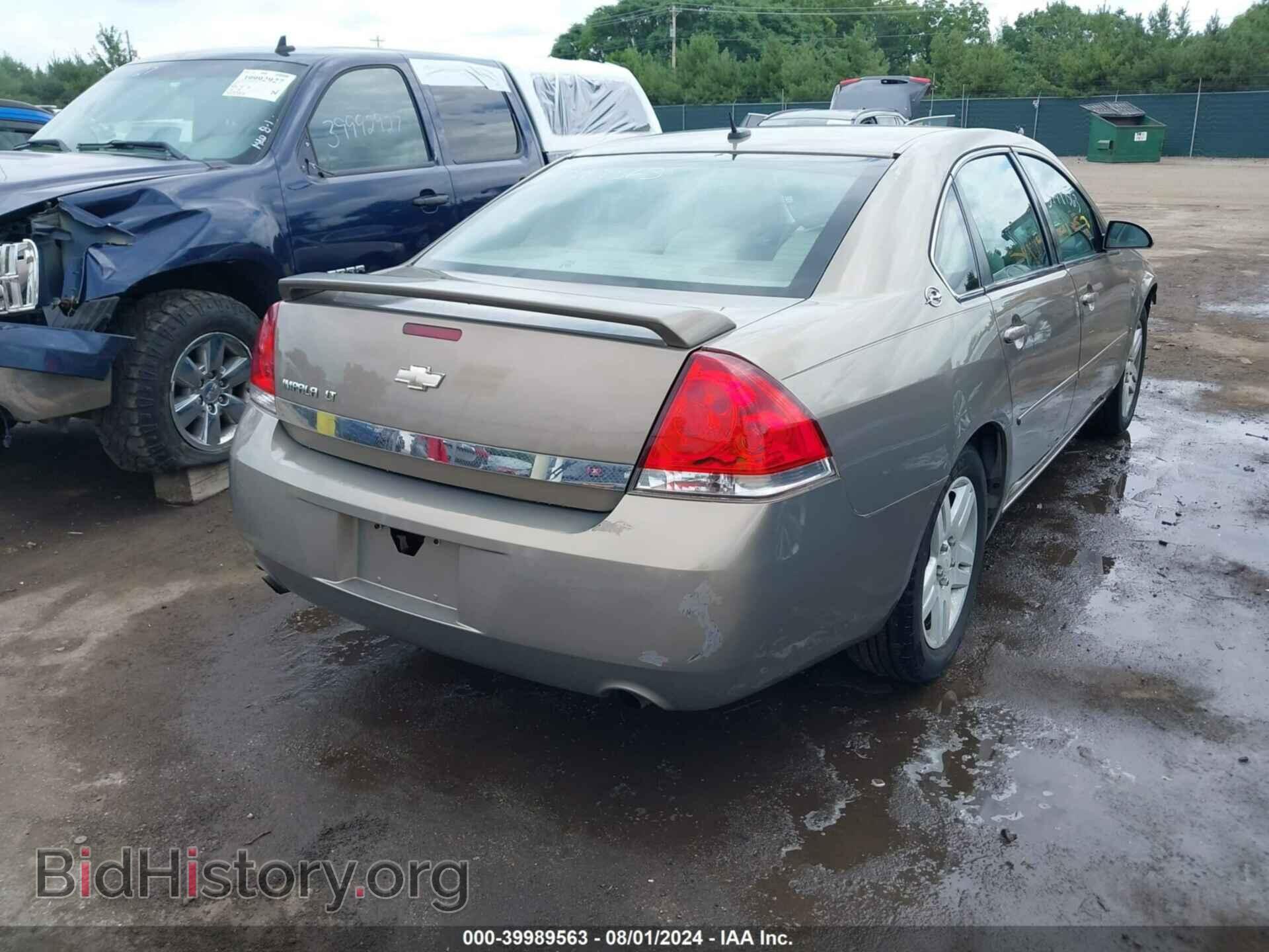 2006 CHEVROLET IMPALA - VIN: 2G1WC581669216163 - Фото 4