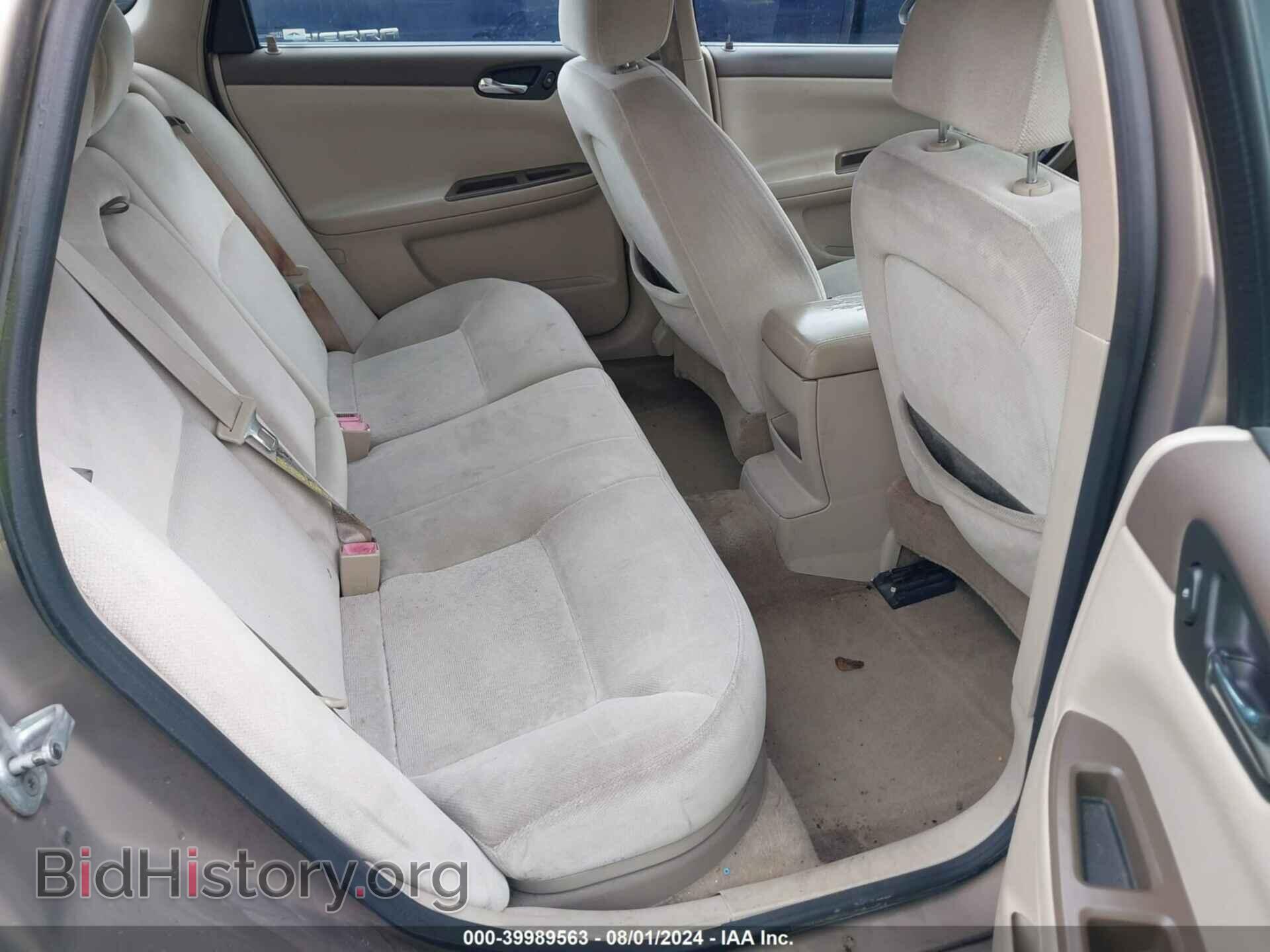 2006 CHEVROLET IMPALA - VIN: 2G1WC581669216163 - Фото 8