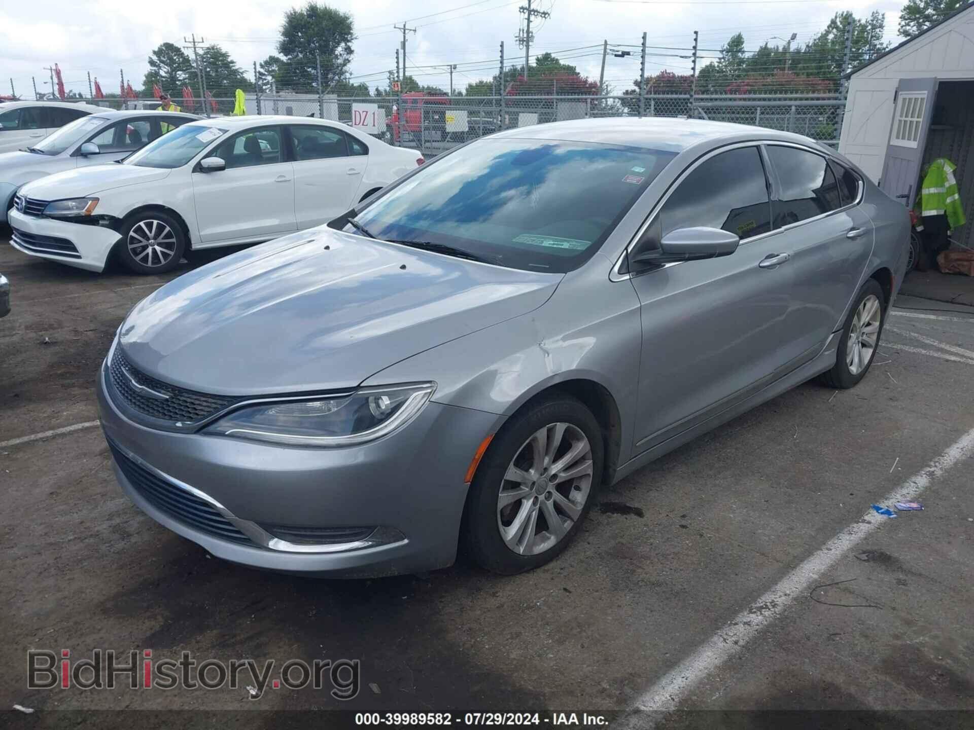 2015 CHRYSLER 200 - VIN: 1C3CCCAB3FN550511 - Фото 2