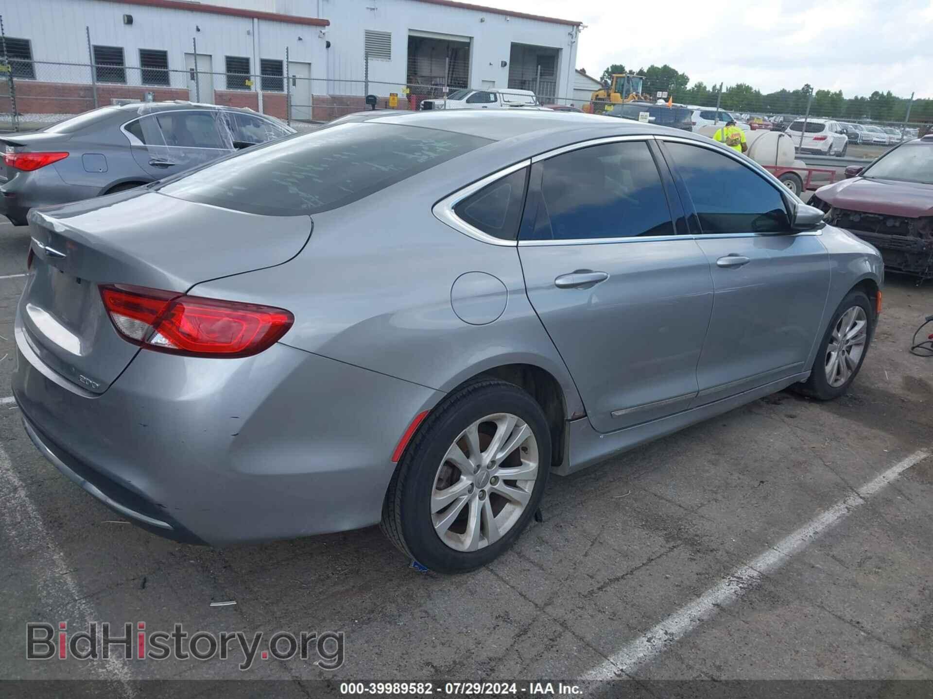 2015 CHRYSLER 200 - VIN: 1C3CCCAB3FN550511 - Фото 4