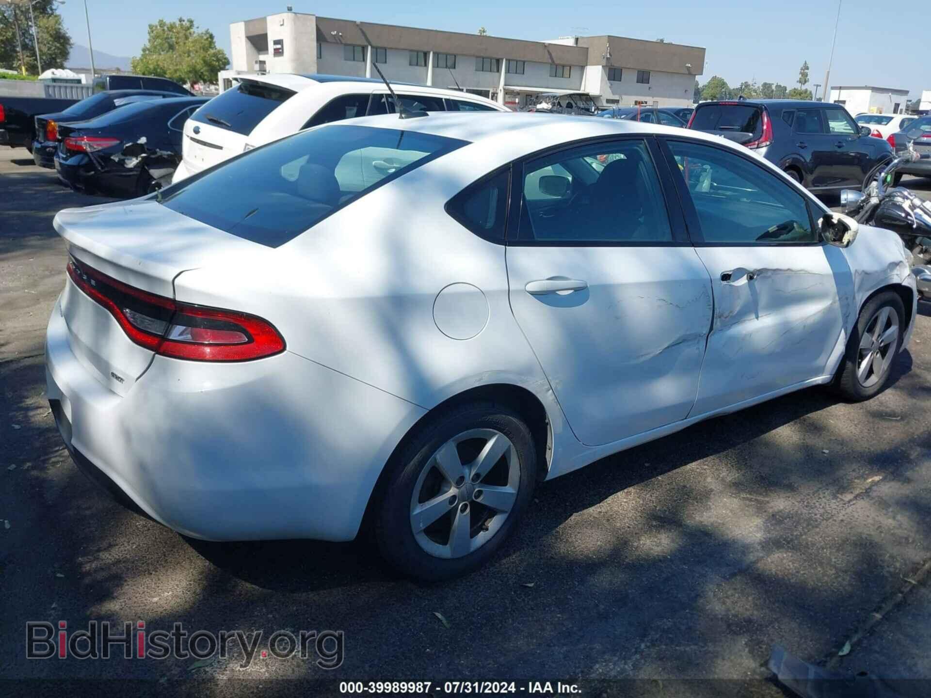 2016 DODGE DART - VIN: 1C3CDFFA0GD820834 - Фото 4