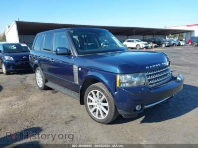 2011 Land Rover RANGE ROVER Supercharged, синий — VIN SALMF1E49BA353943, IAAI