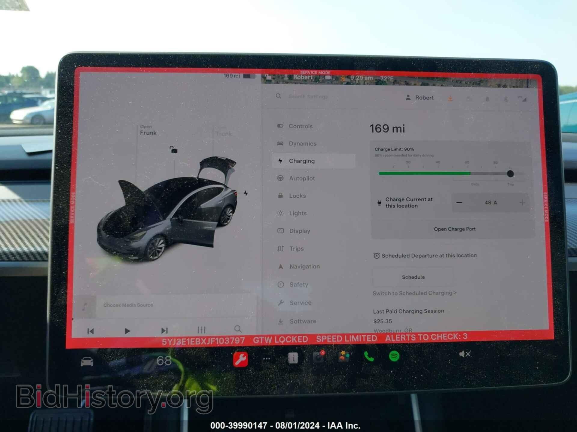 2018 TESLA MODEL 3 - VIN: 5YJ3E1EBXJF103797 - Фото 17