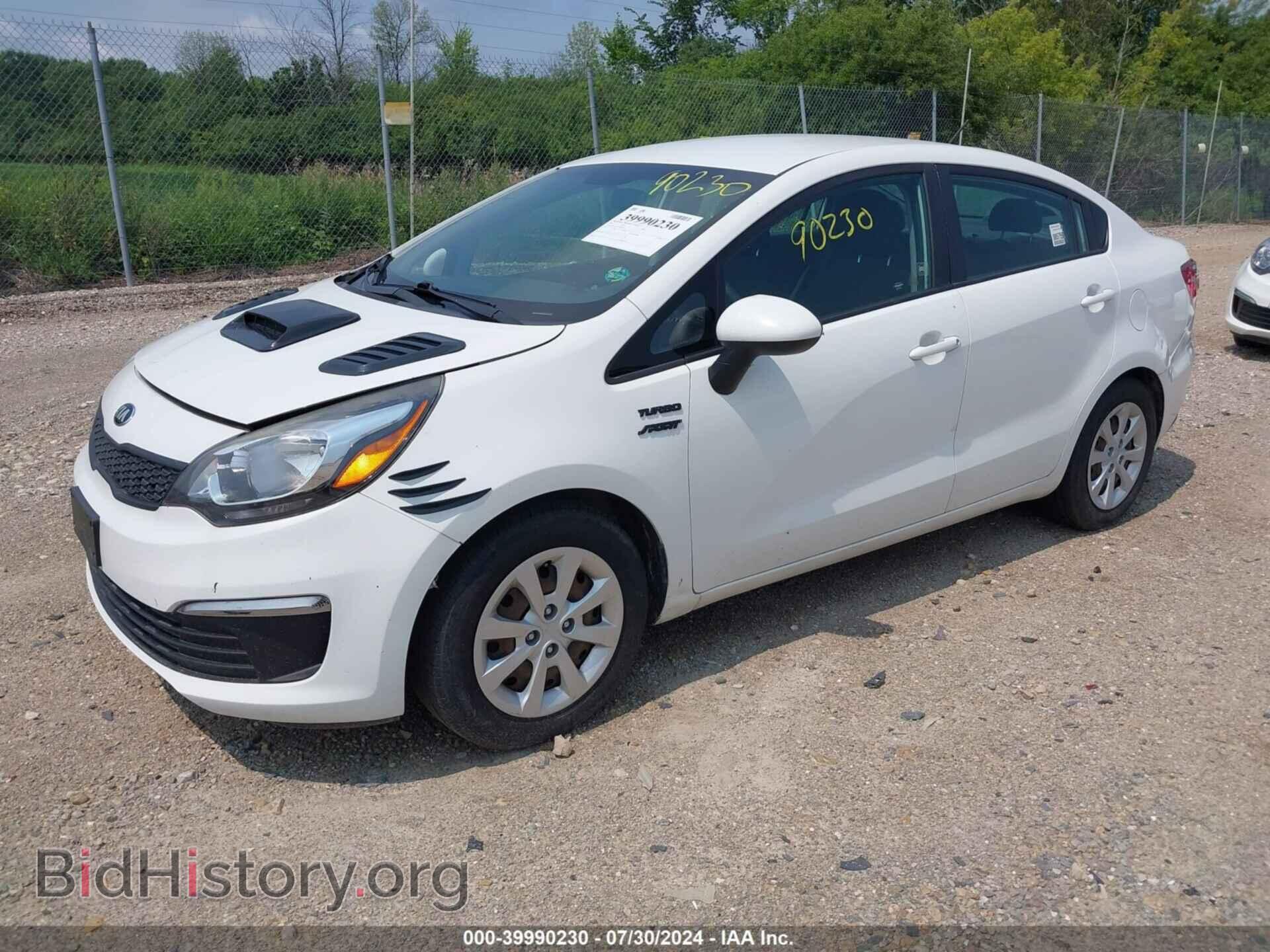 2017 KIA RIO - VIN: KNADM4A39H6044722 - Фото 2