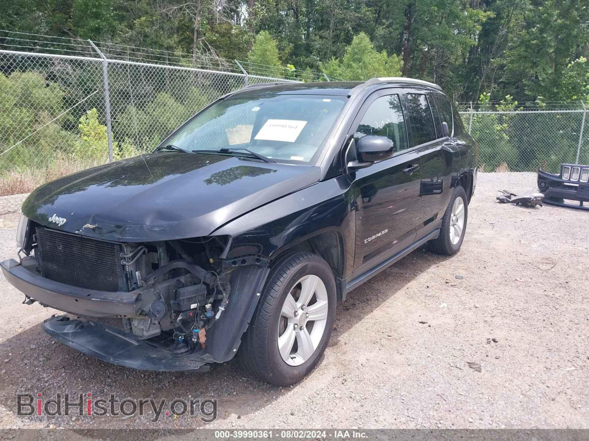 2017 JEEP COMPASS - VIN: 1C4NJDEB0HD204435 - Фото 2