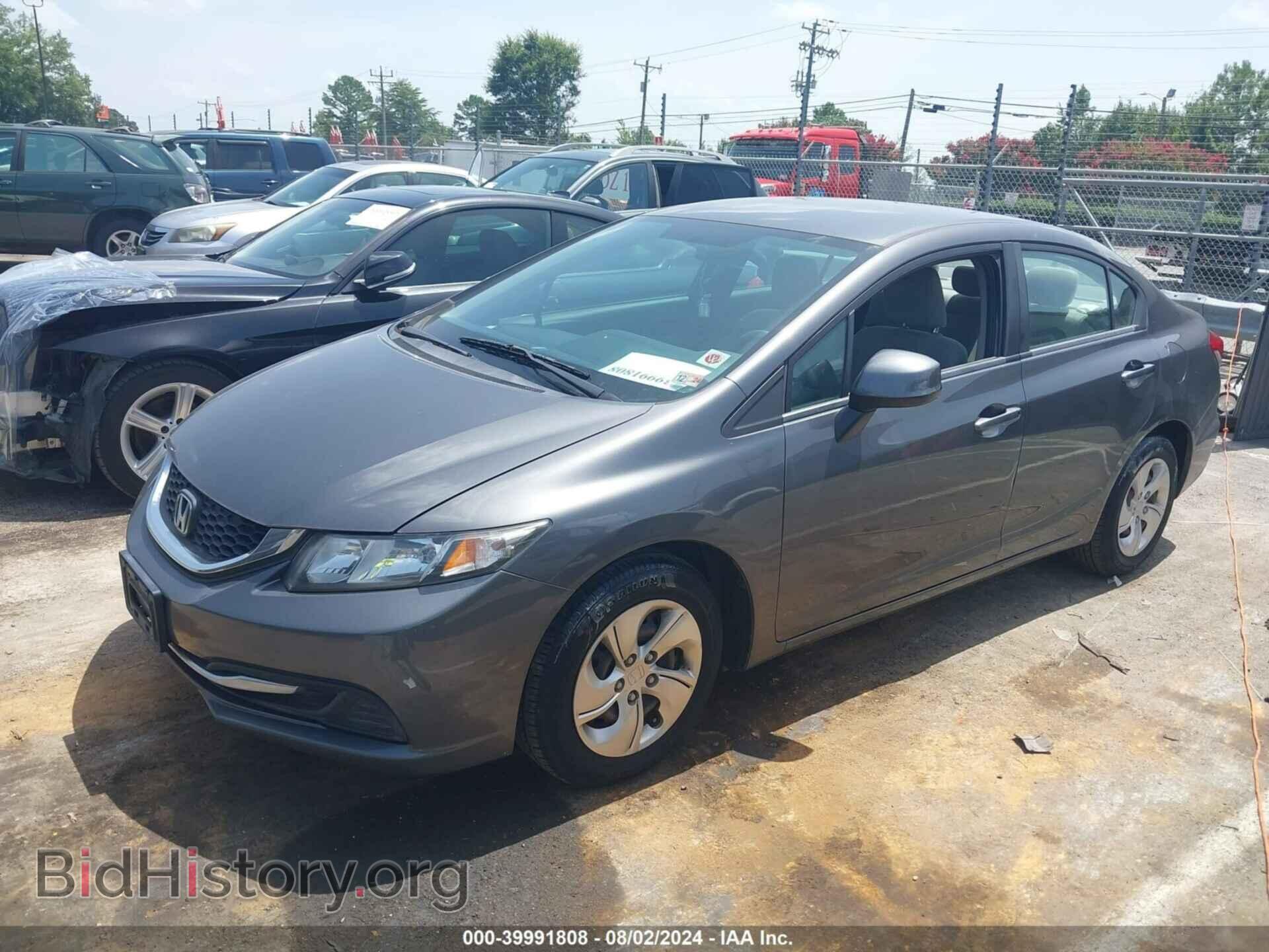 2013 HONDA CIVIC - VIN: 2HGFB2F56DH581011 - Photo 2