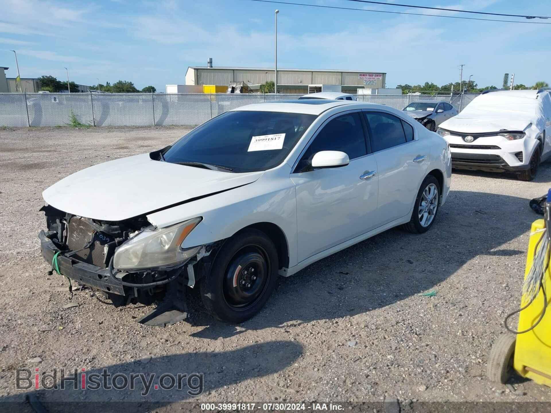 2014 NISSAN MAXIMA - VIN: 1N4AA5AP8EC444555 - Фото 2
