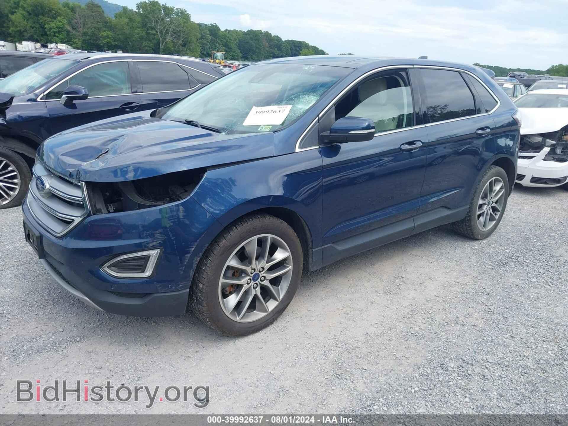 2017 FORD EDGE - VIN: 2FMPK4K85HBB67172 - Photo 2