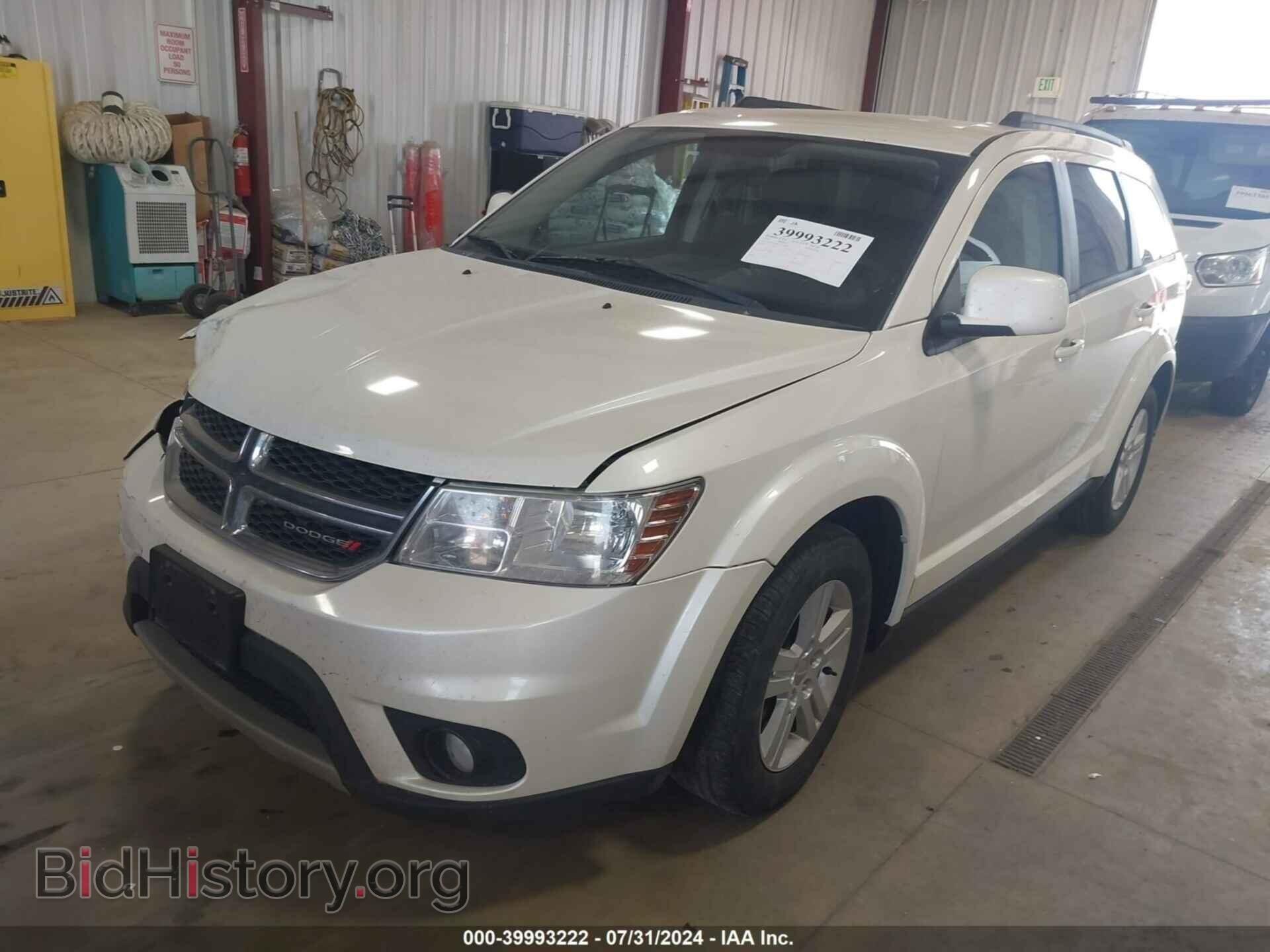 2012 DODGE JOURNEY - VIN: 3C4PDCBB6CT323480 - Фото 2