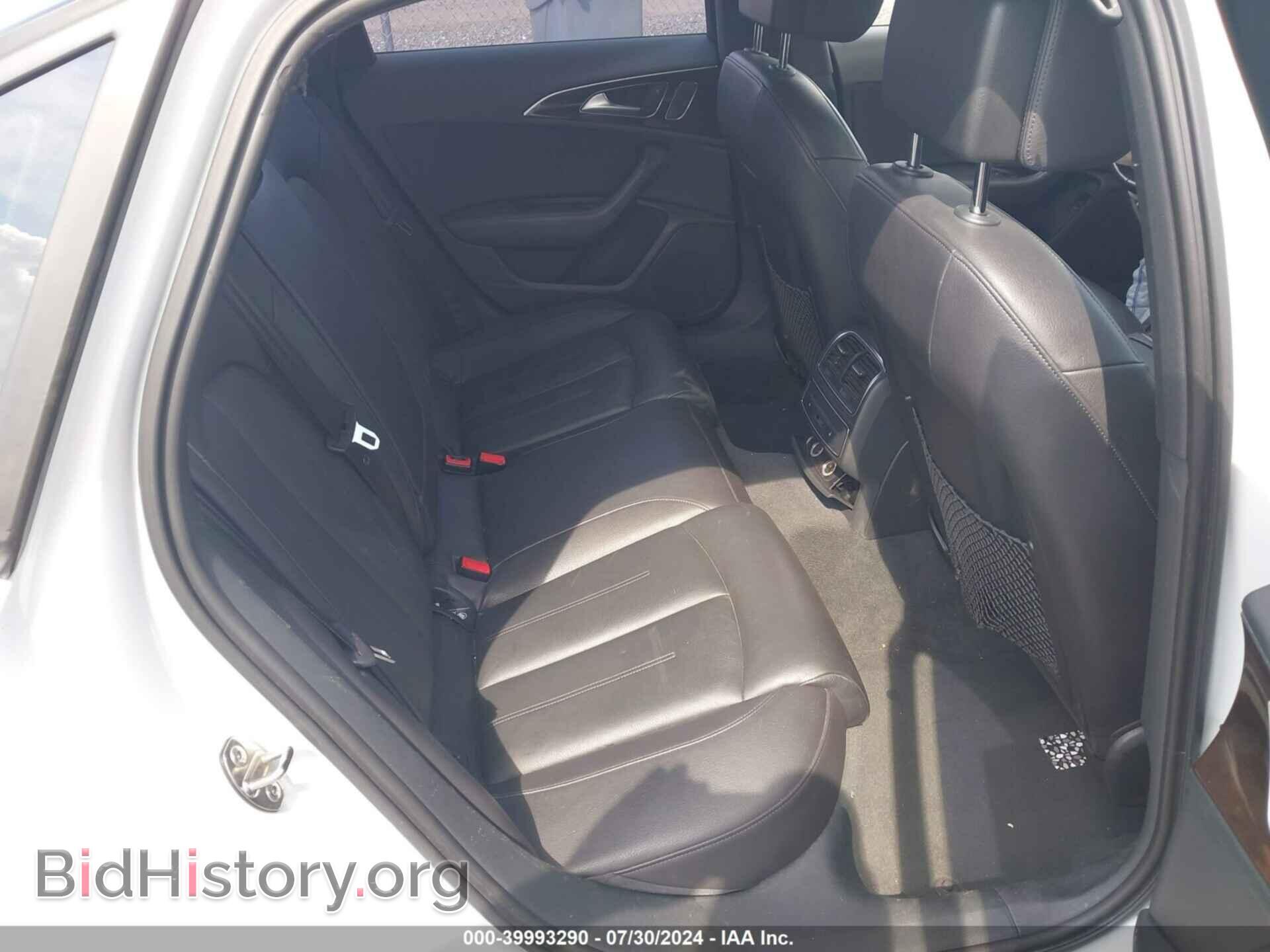 2013 AUDI A6 - VIN: WAUGFAFC6DN087347 - Фото 8