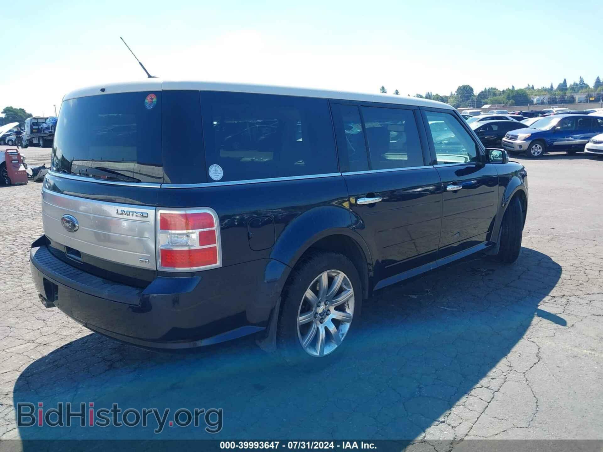 2009 FORD FLEX - VIN: 2FMEK63C99BA61928 - Фото 4