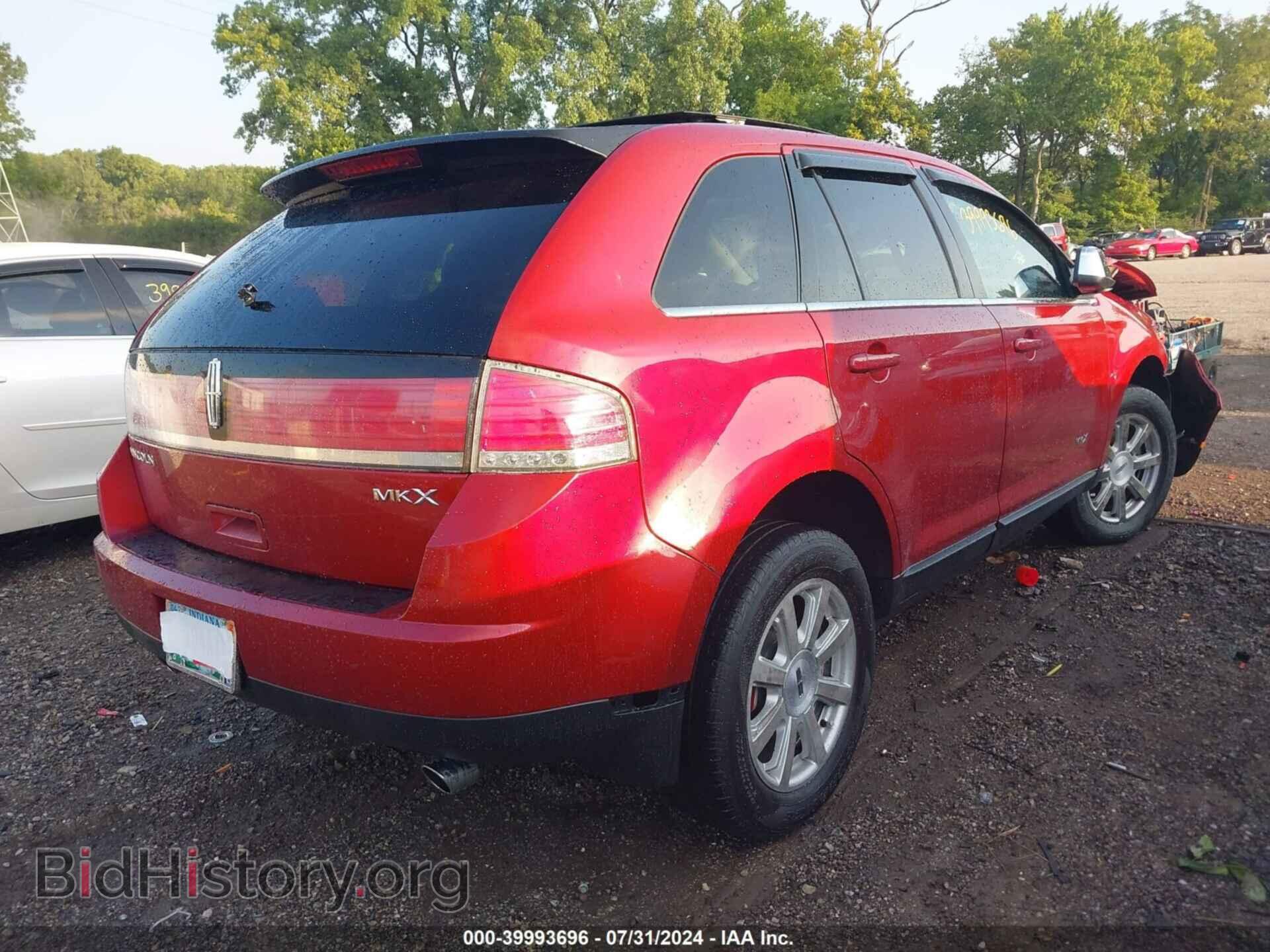 2007 LINCOLN MKX - VIN: 2LMDU68C97BJ38331 - Фото 4