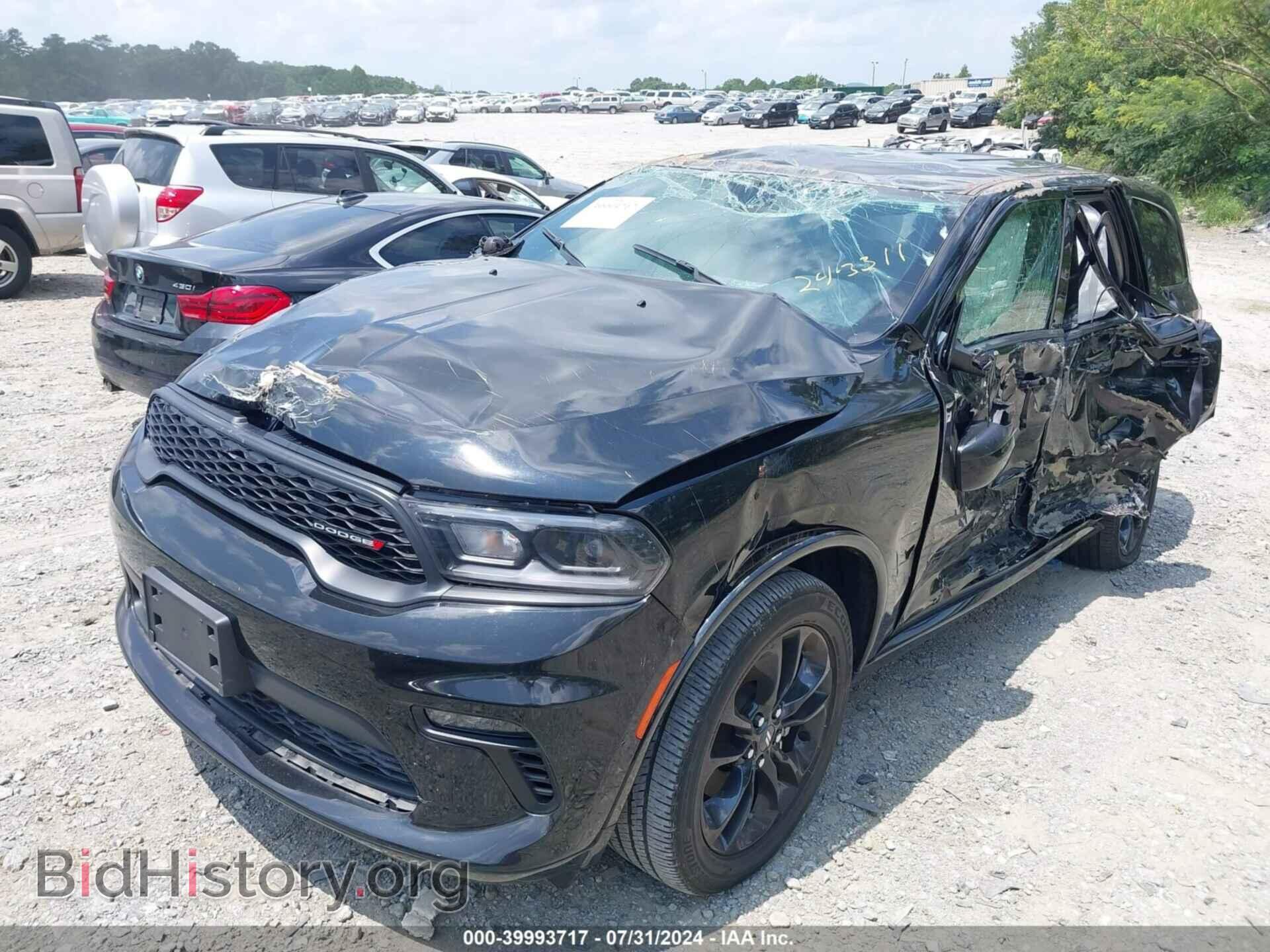 2021 DODGE DURANGO - VIN: 1C4RDJDG6MC715586 - Фото 2