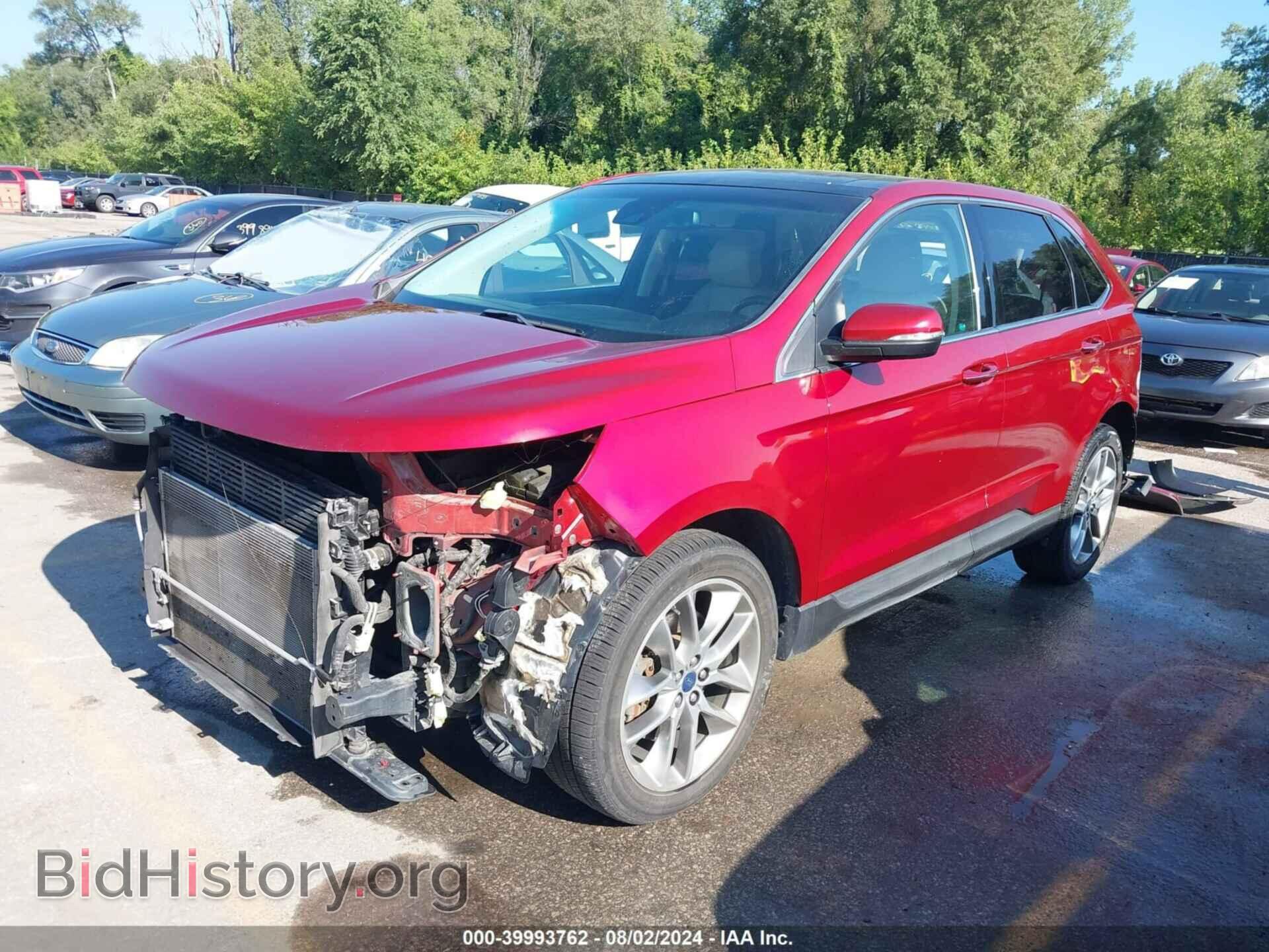 2015 FORD EDGE - VIN: 2FMPK4K82FBB91815 - Photo 2