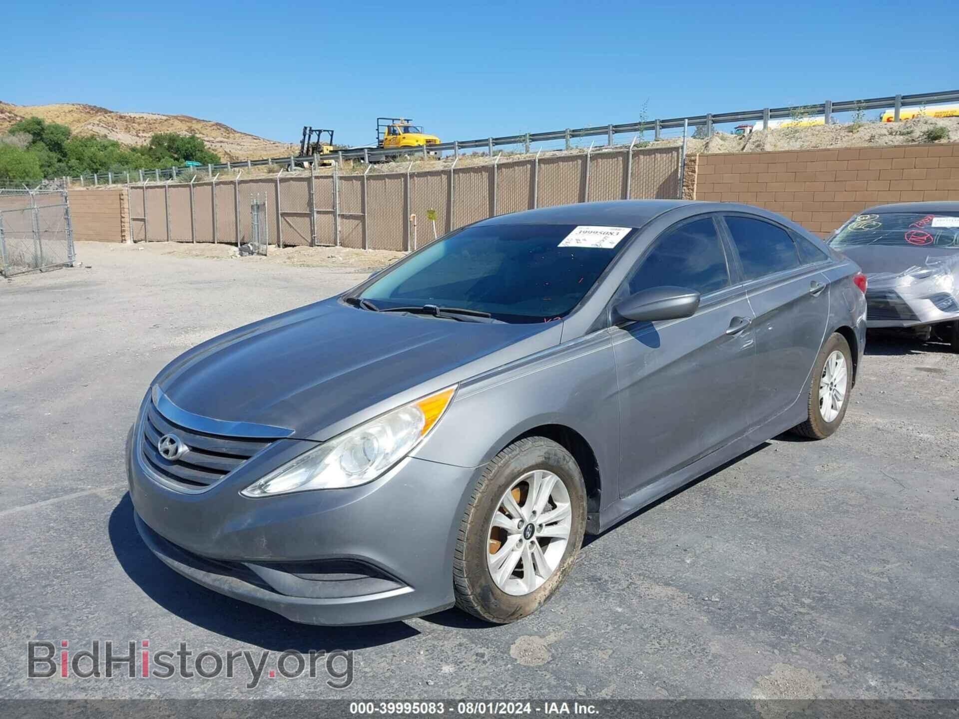 2014 HYUNDAI SONATA - VIN: 5NPEB4AC1EH881446 - Фото 2