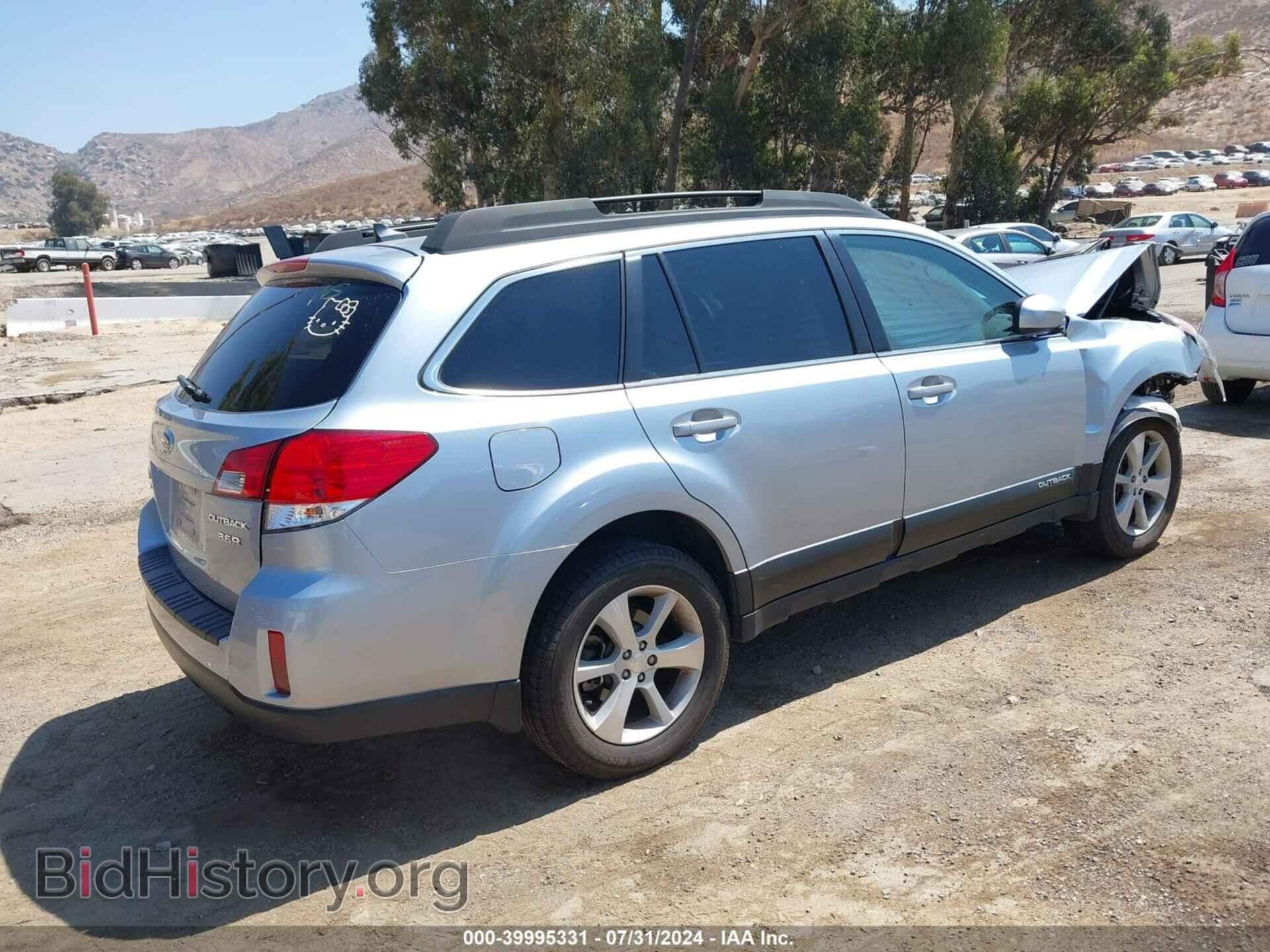 2014 SUBARU OUTBACK - VIN: 4S4BRDNC2E2221227 - Фото 4