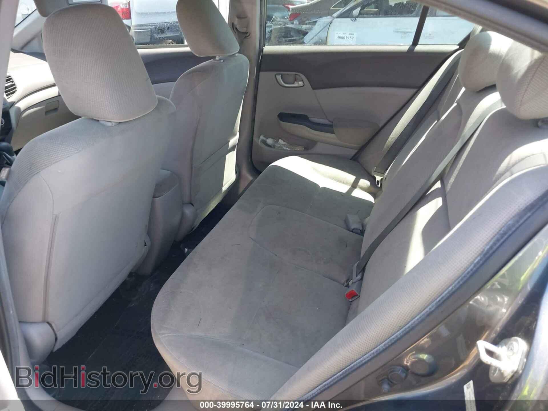 2012 HONDA CIVIC - VIN: 19XFB2F59CE354100 - Photo 8
