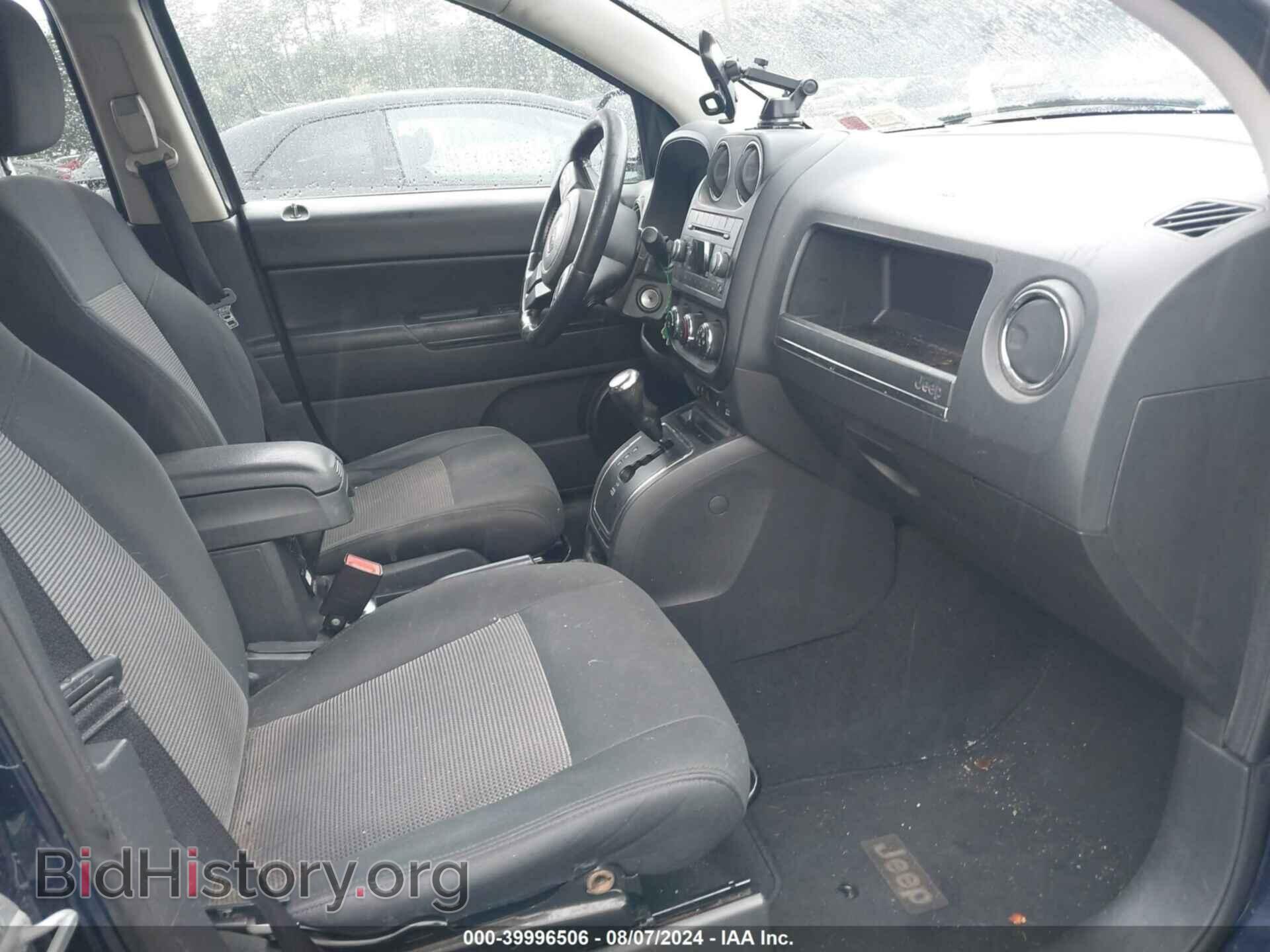 2012 JEEP COMPASS - VIN: 1C4NJDEB3CD625185 - Фото 5