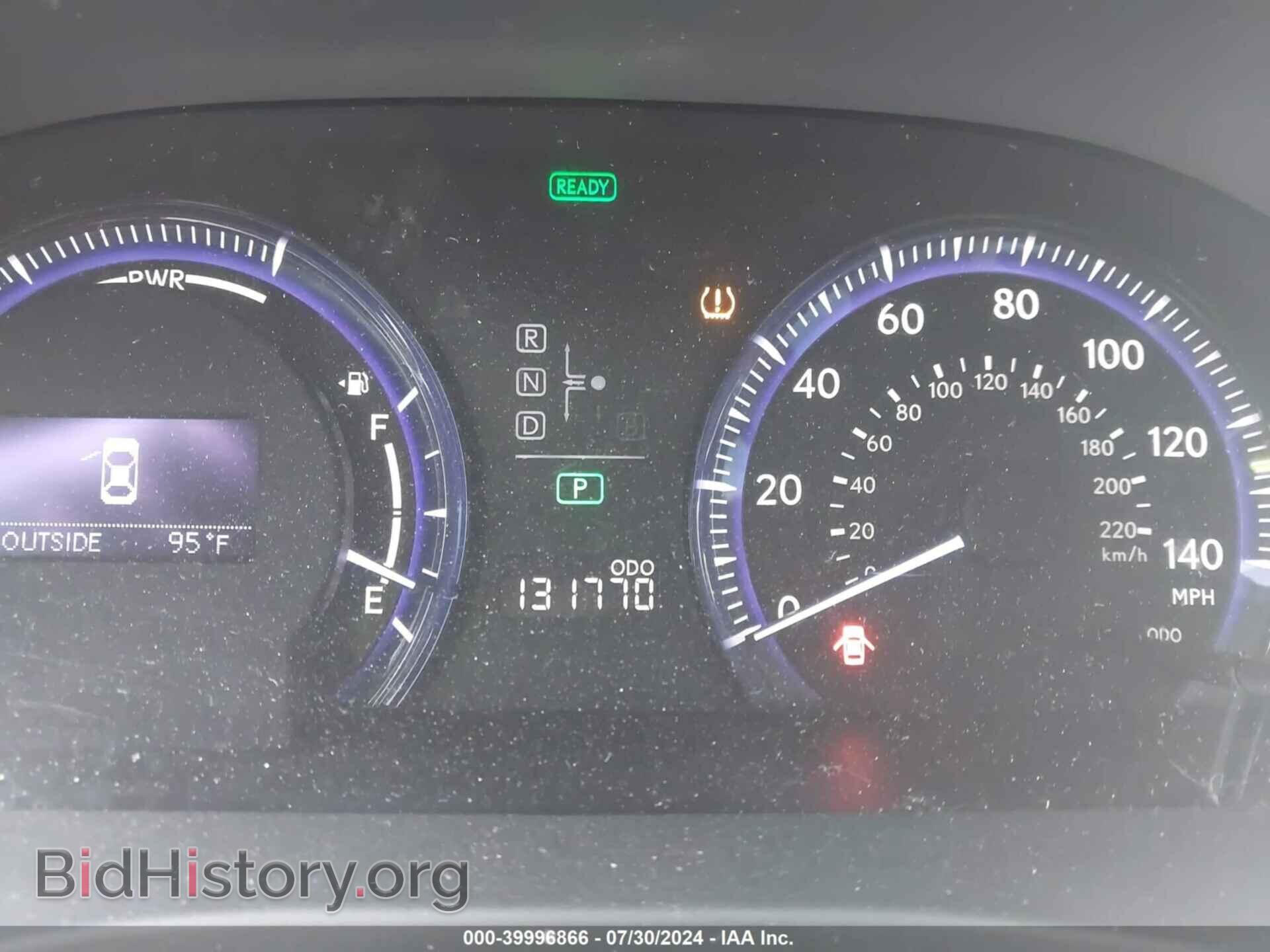 2010 LEXUS HS 250H - VIN: JTHBB1BA5A2007092 - Фото 7