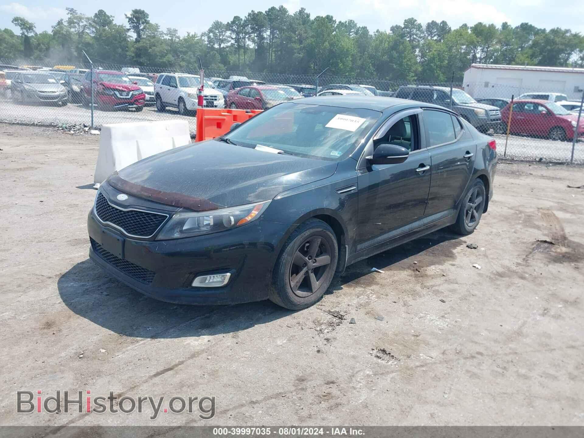 2014 KIA OPTIMA - VIN: 5XXGM4A75EG333922 - Фото 2