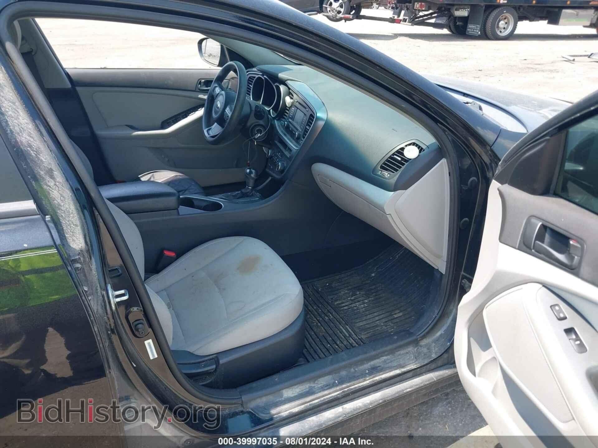 2014 KIA OPTIMA - VIN: 5XXGM4A75EG333922 - Фото 5