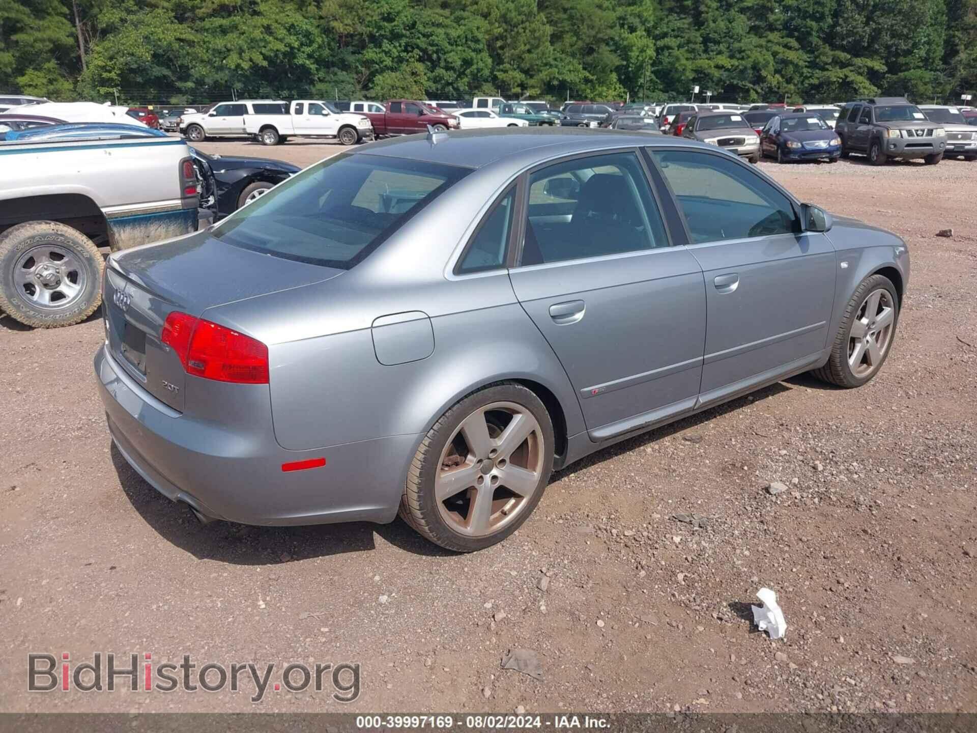 2008 AUDI A4 - VIN: WAUBF78E28A093686 - Фото 4
