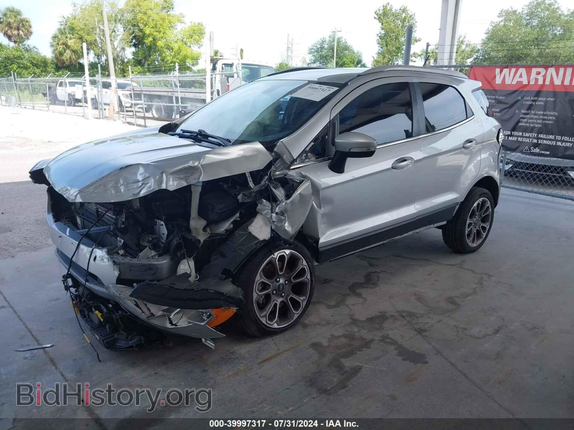 2020 FORD ECOSPORT - VIN: MAJ6S3KL7LC354331 - Фото 2