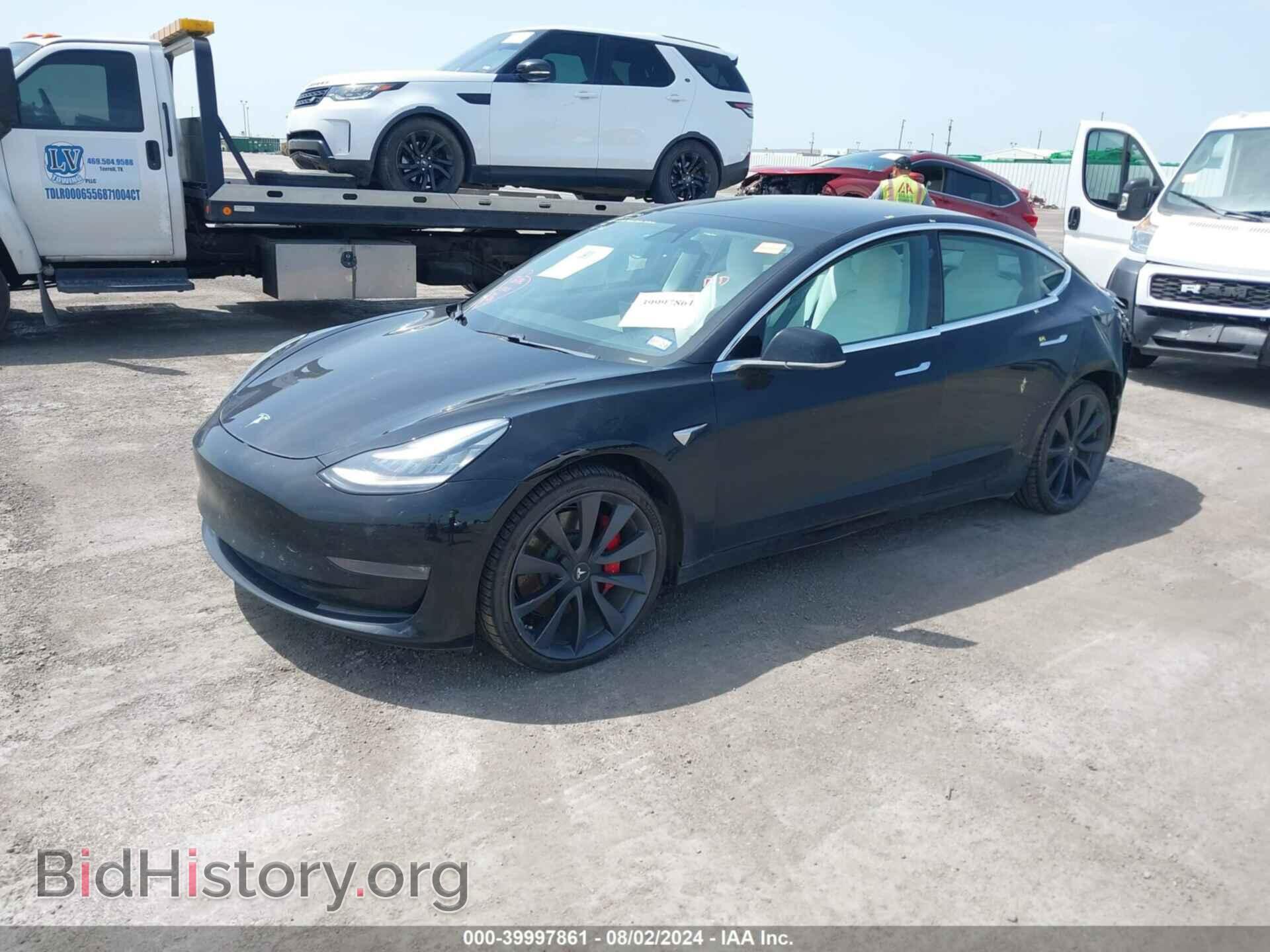2020 TESLA MODEL 3 - VIN: 5YJ3E1EC3LF736332 - Фото 2