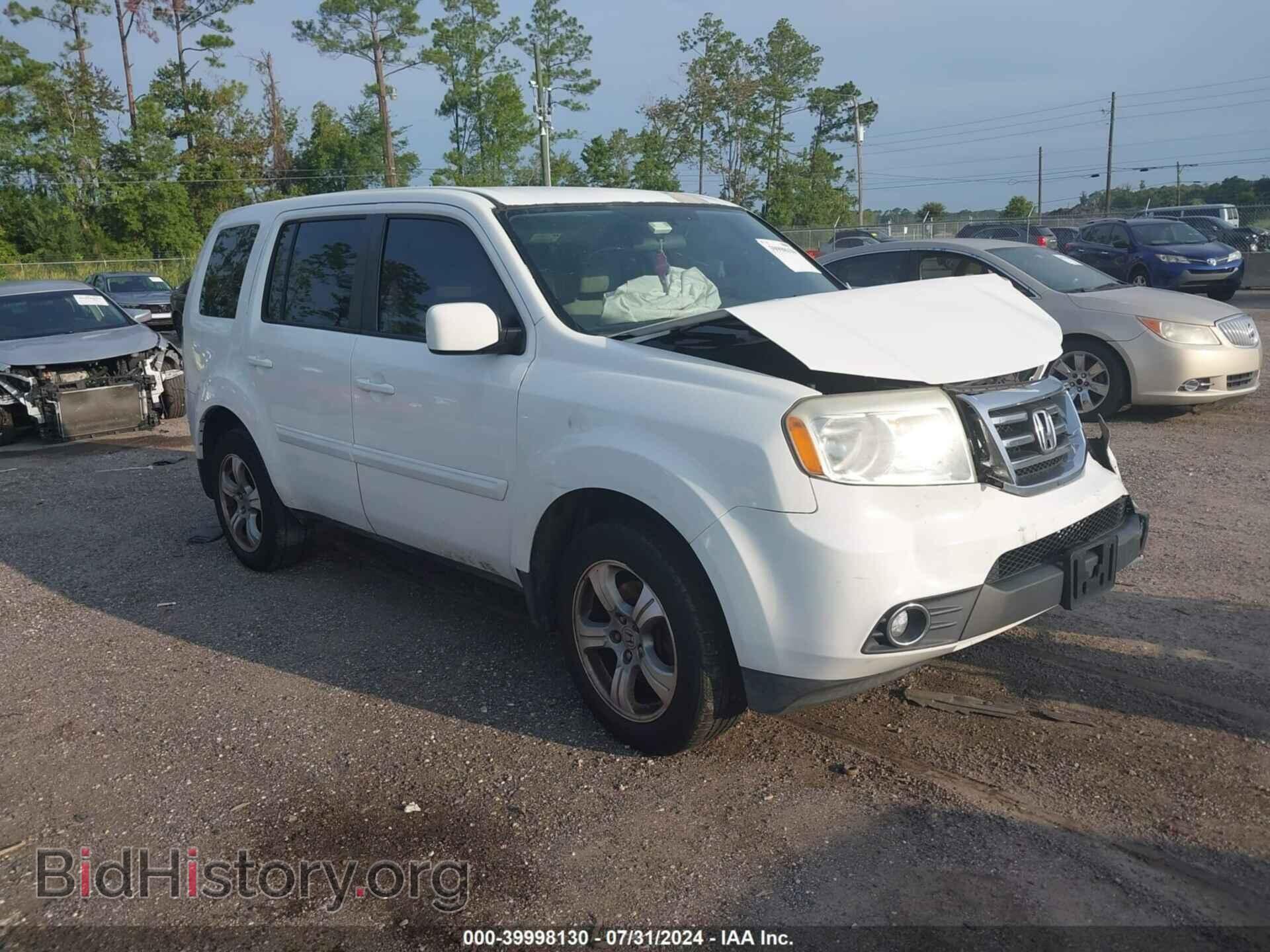 Photo 5FNYF3H44DB025405 - HONDA PILOT 2013