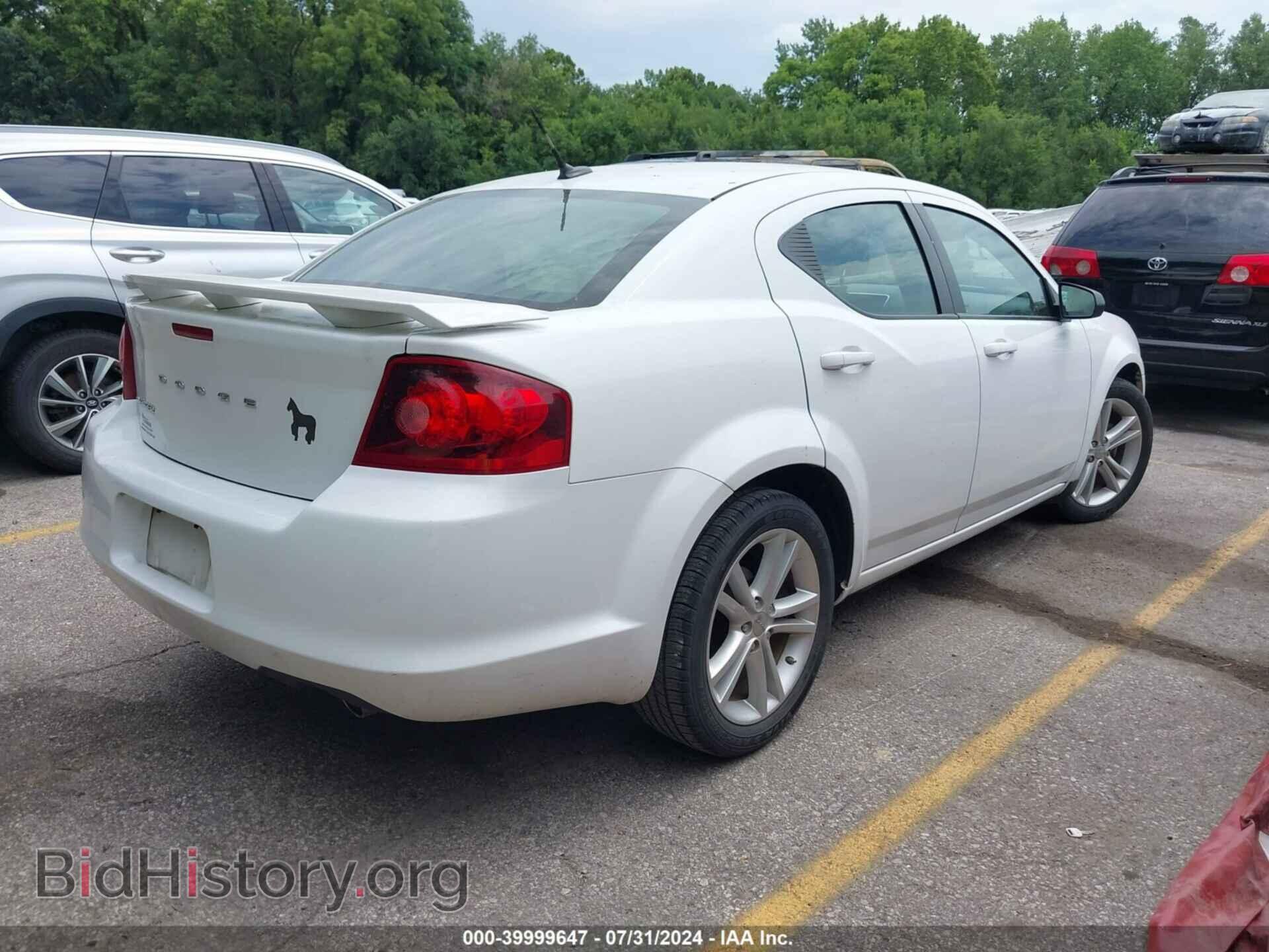 2013 DODGE AVENGER - VIN: 1C3CDZAG9DN717673 - Фото 4
