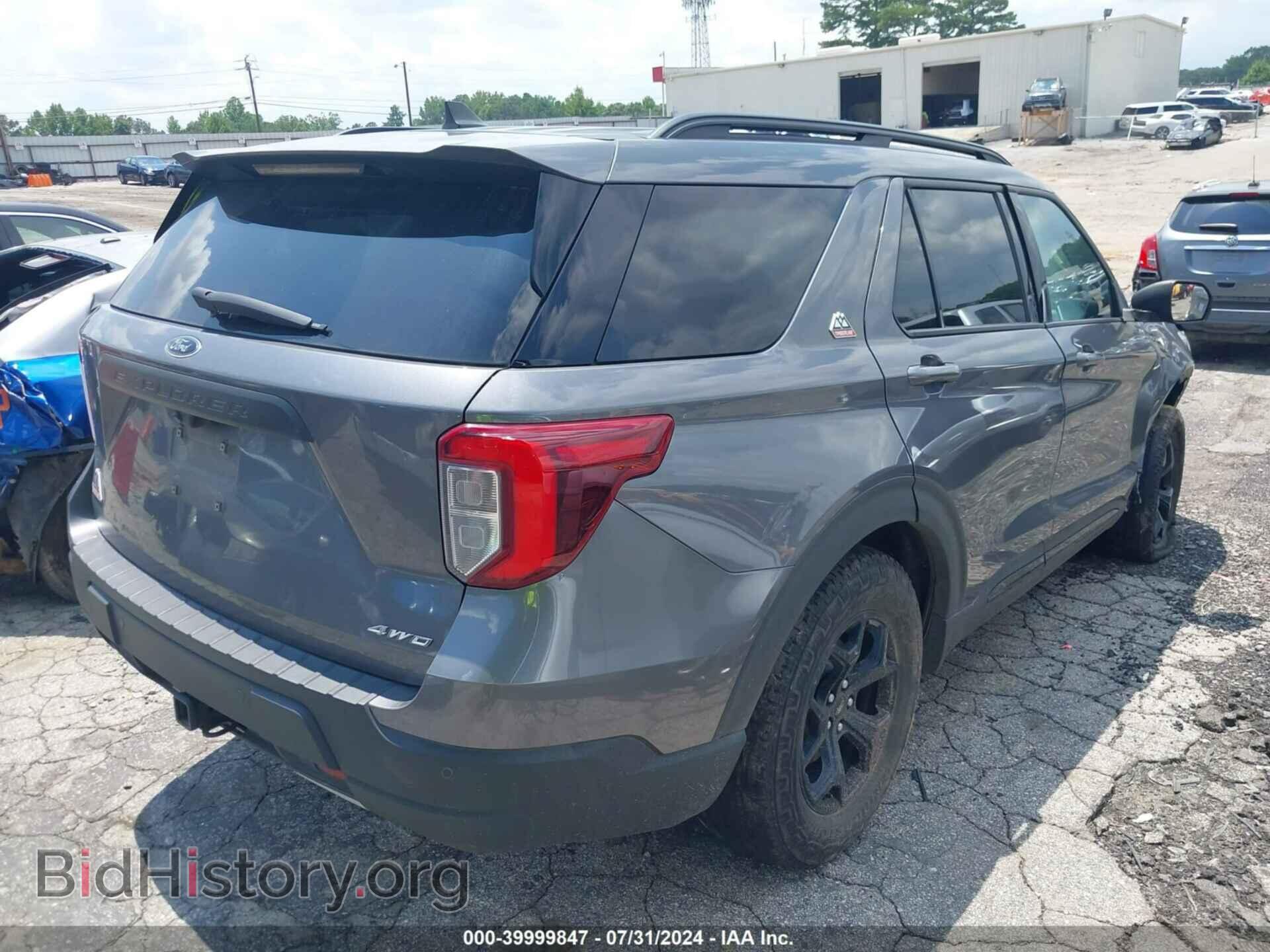 2022 FORD EXPLORER - VIN: 1FMSK8JH4NGA46026 - Фото 4