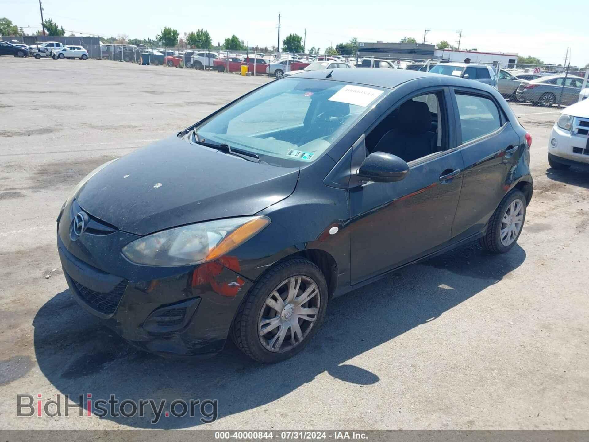 2011 MAZDA MAZDA2 - VIN: JM1DE1HZ3B0129008 - Фото 2