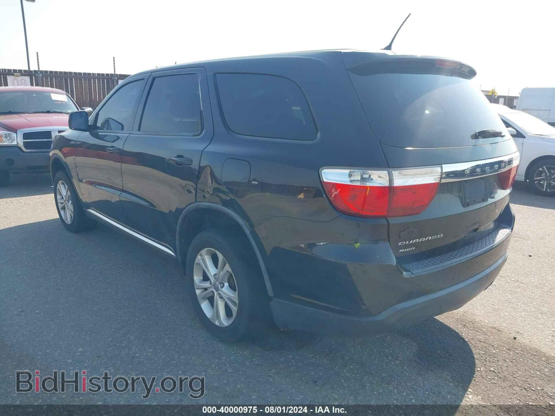 2012 DODGE DURANGO - VIN: 1C4RDJAG4CC207121 - Фото 3