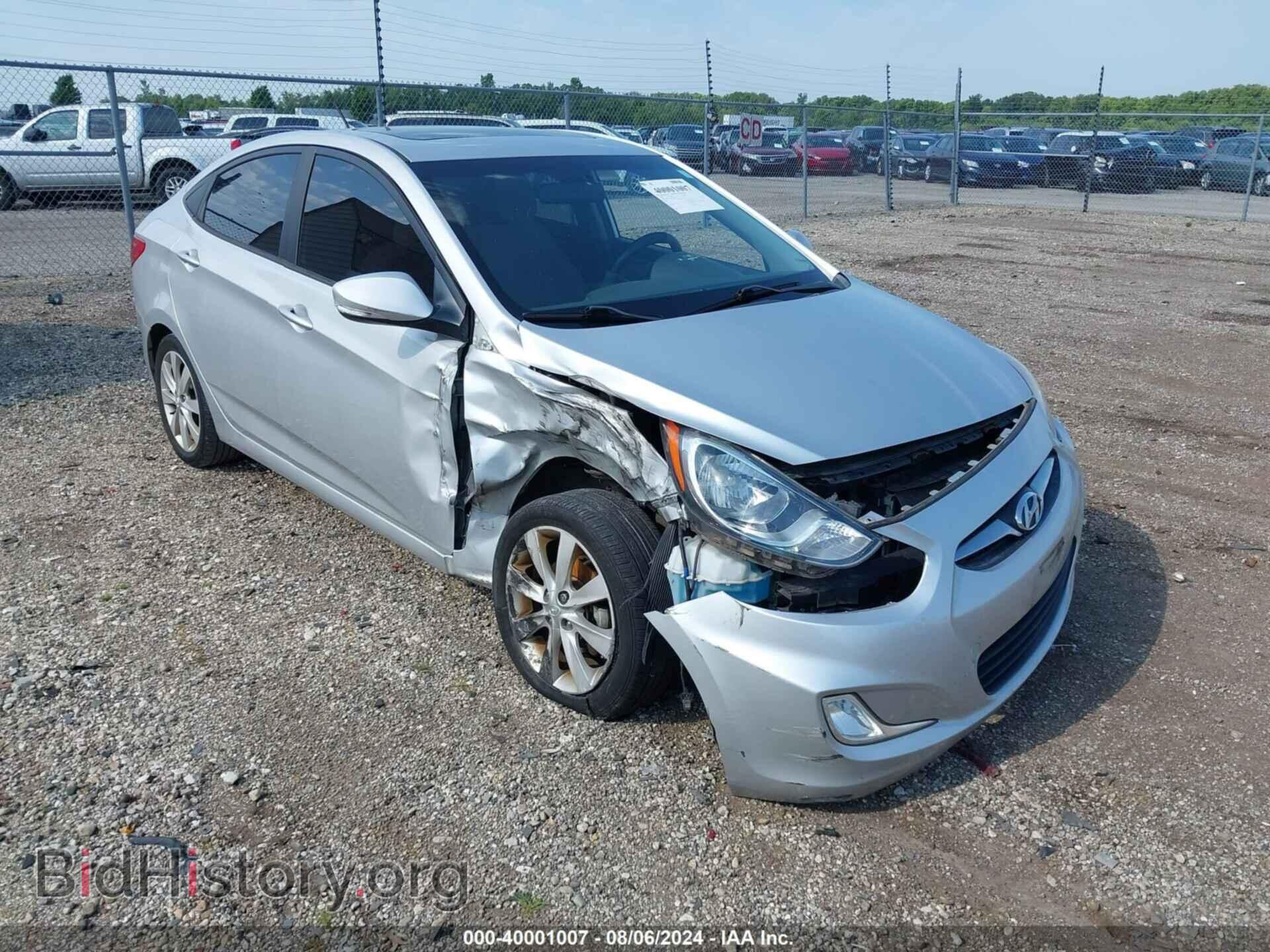 Фотография KMHCU4AE8DU299475 - HYUNDAI ACCENT 2013