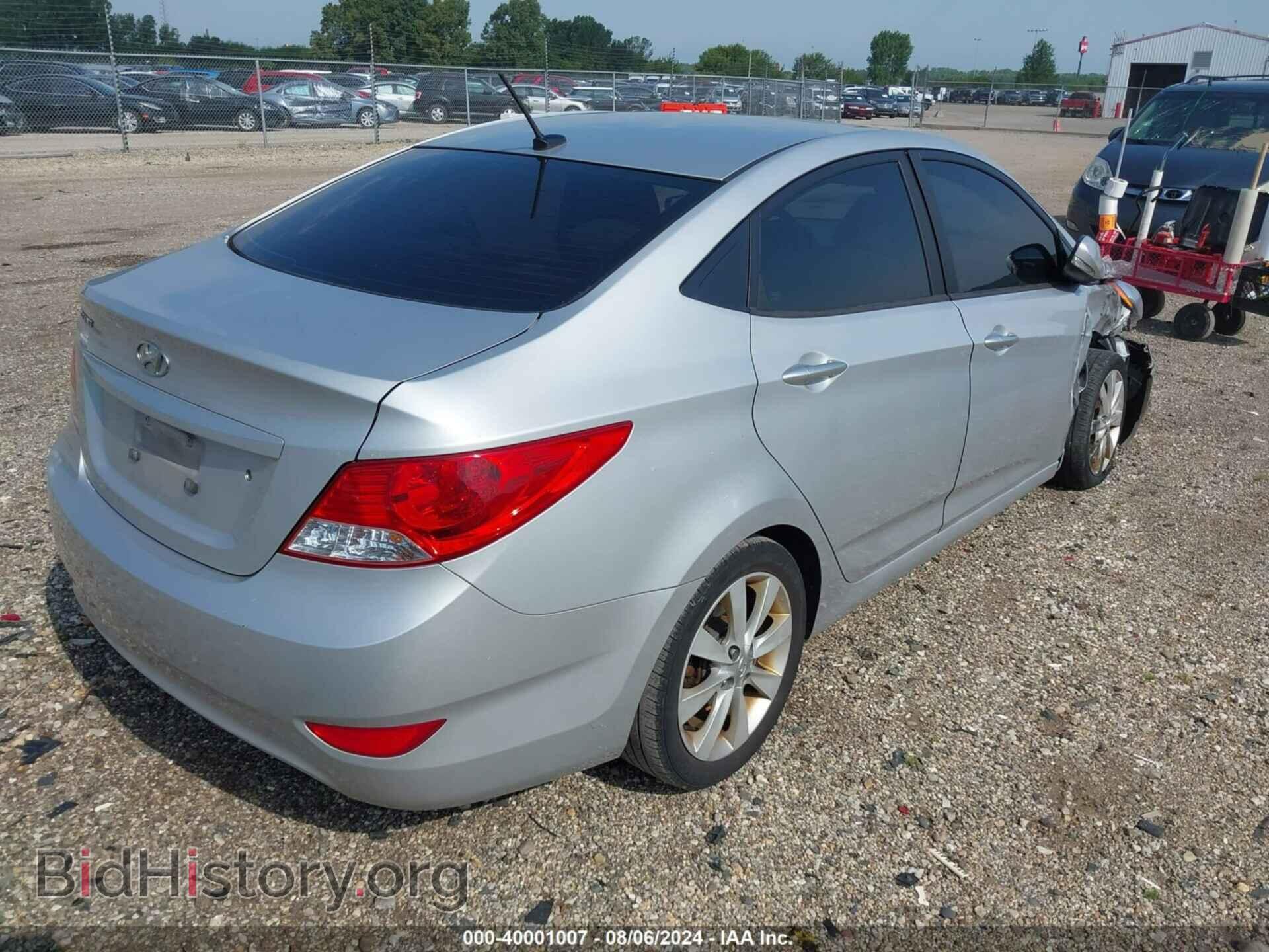 2013 HYUNDAI ACCENT - VIN: KMHCU4AE8DU299475 - Фото 4
