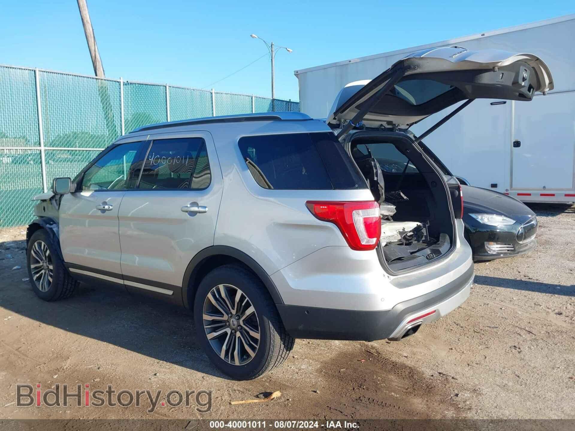 2017 FORD EXPLORER - VIN: 1FM5K8HT2HGD17872 - Фото 3