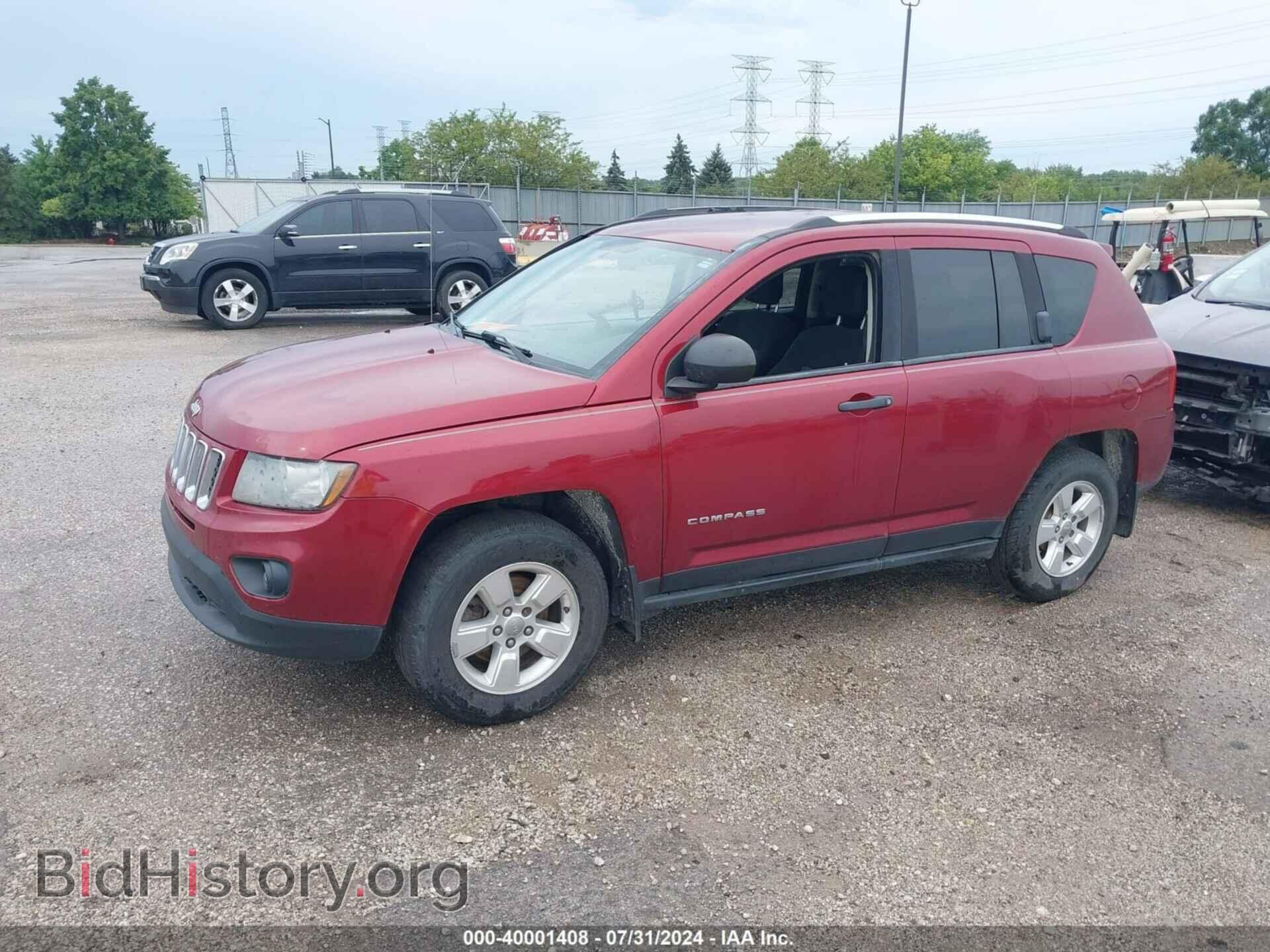 2014 JEEP COMPASS - VIN: 1C4NJCBA2ED721141 - Фото 2