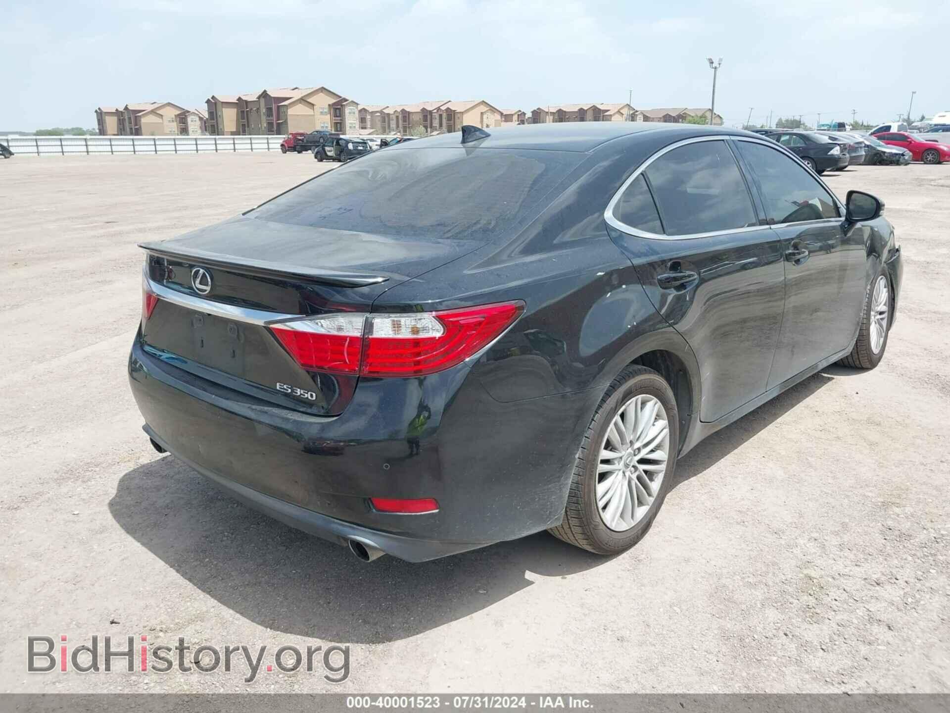2015 LEXUS ES 350 - VIN: JTHBK1GG9F2186287 - Фото 4
