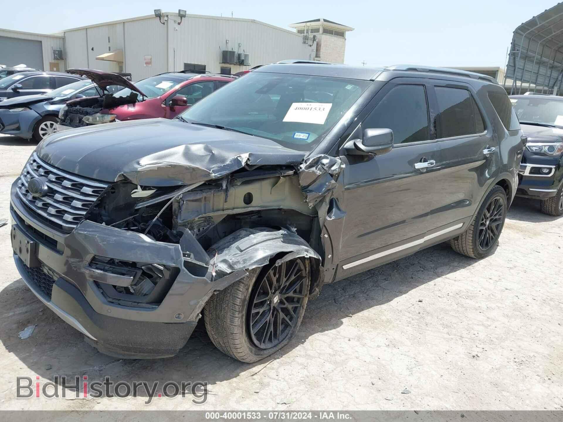 2017 FORD EXPLORER - VIN: 1FM5K7F84HGE11096 - Photo 2