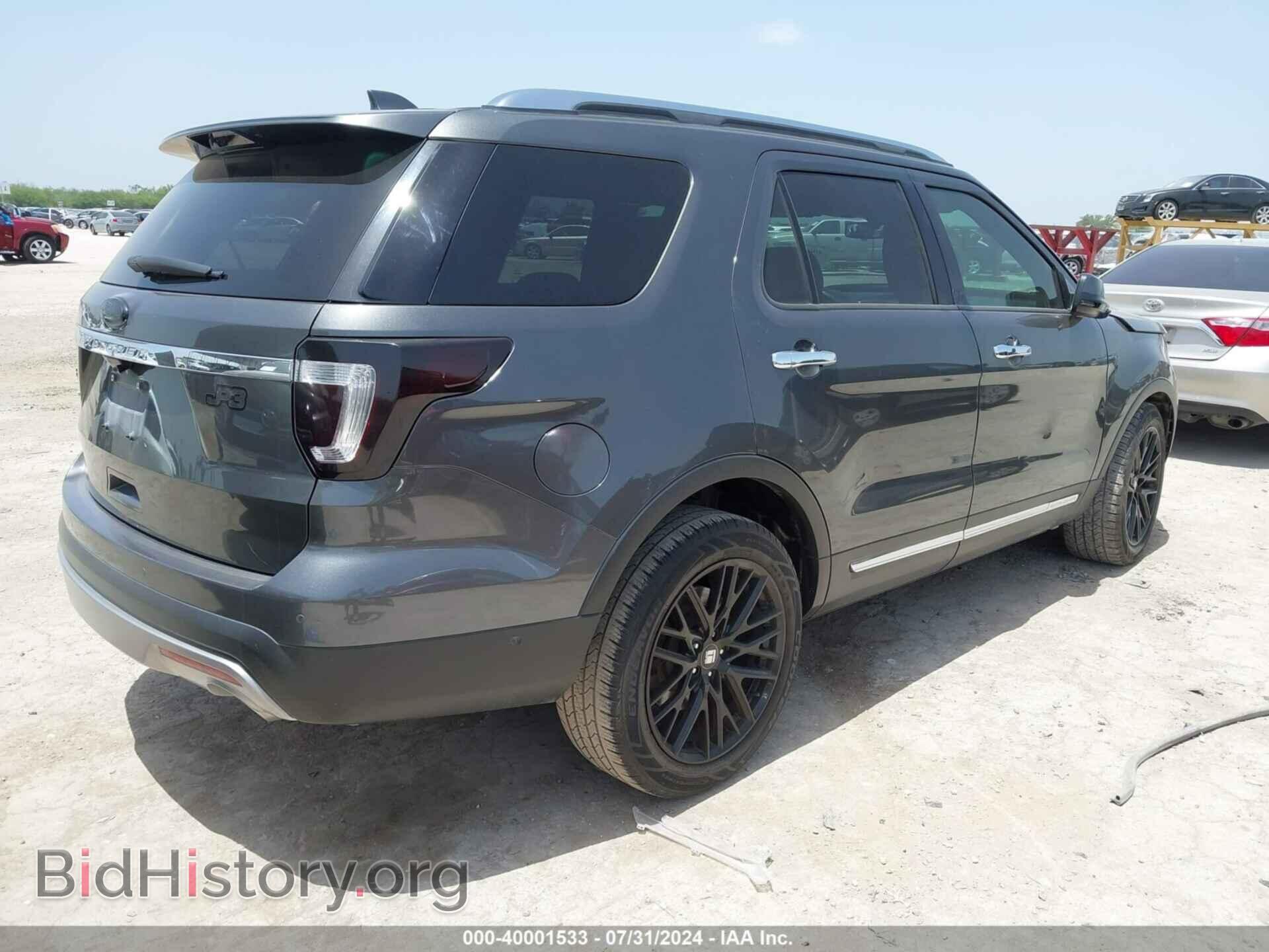 2017 FORD EXPLORER - VIN: 1FM5K7F84HGE11096 - Photo 4