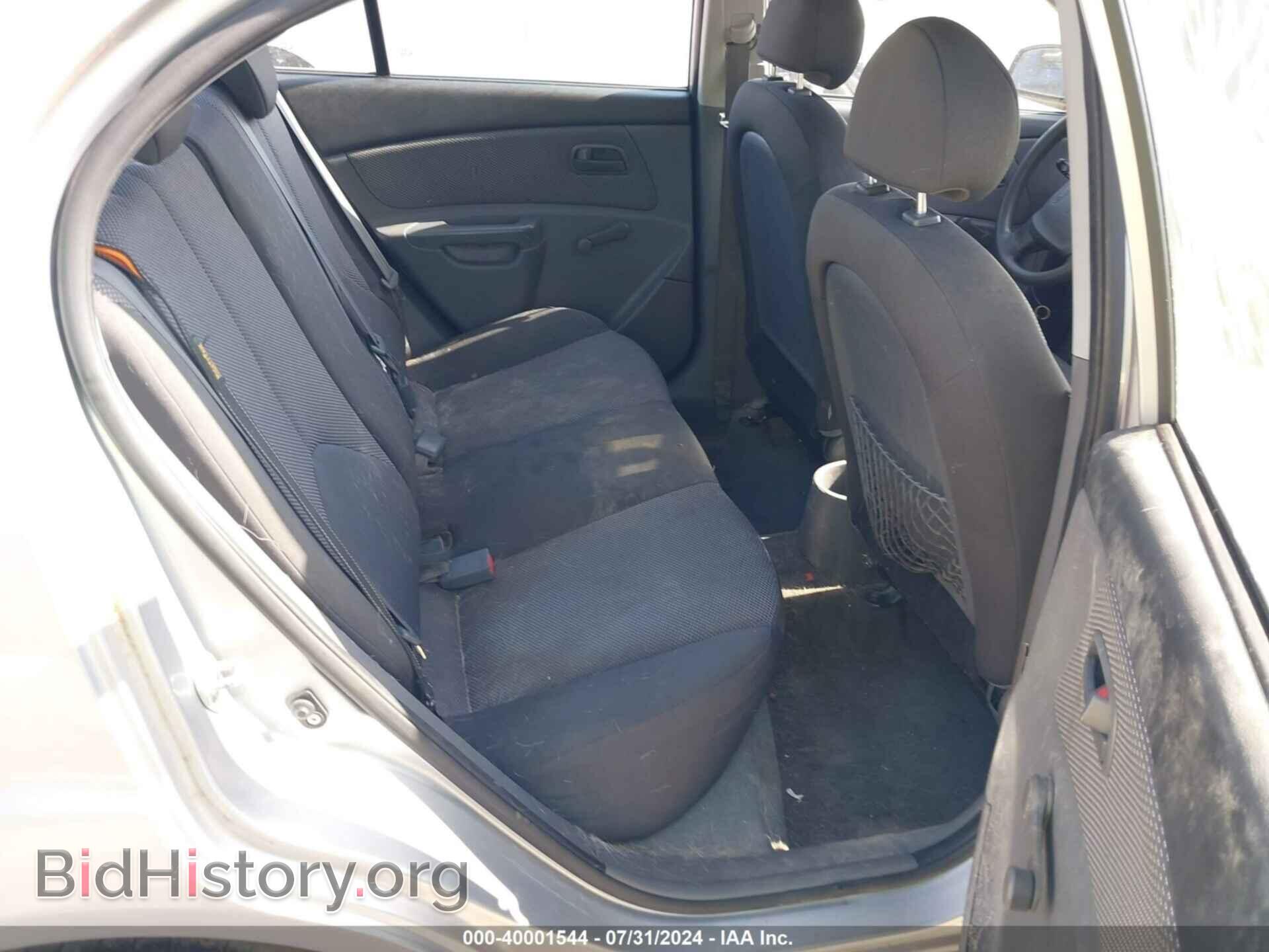 2009 KIA RIO - VIN: KNADE223796575743 - Фото 8