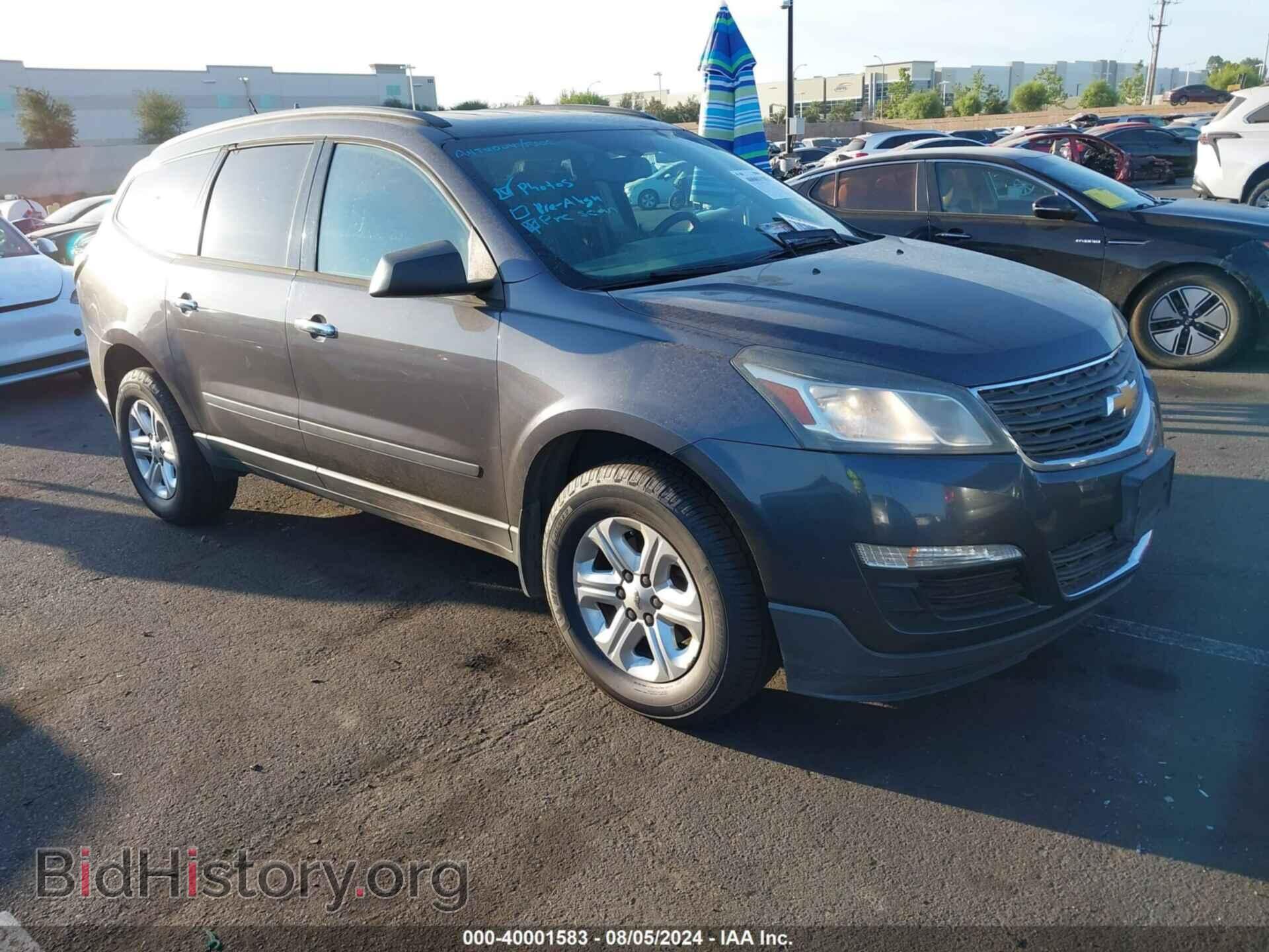 Фотография 1GNKRFKD3EJ309567 - CHEVROLET TRAVERSE 2014