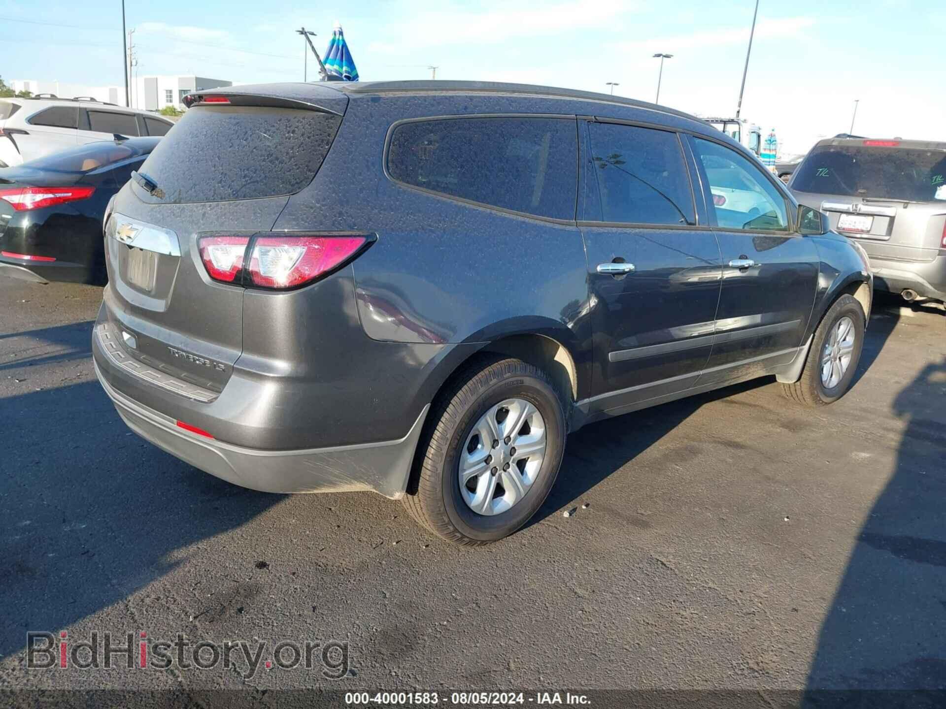 2014 CHEVROLET TRAVERSE - VIN: 1GNKRFKD3EJ309567 - Фото 4