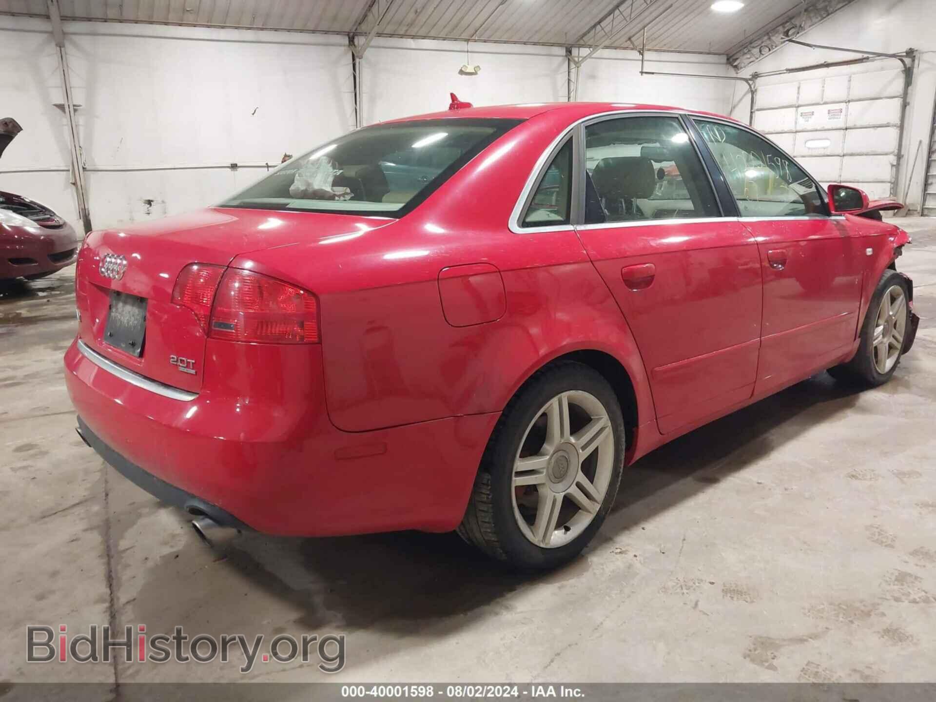 2007 AUDI A4 - VIN: WAUDF78E97A042709 - Photo 4