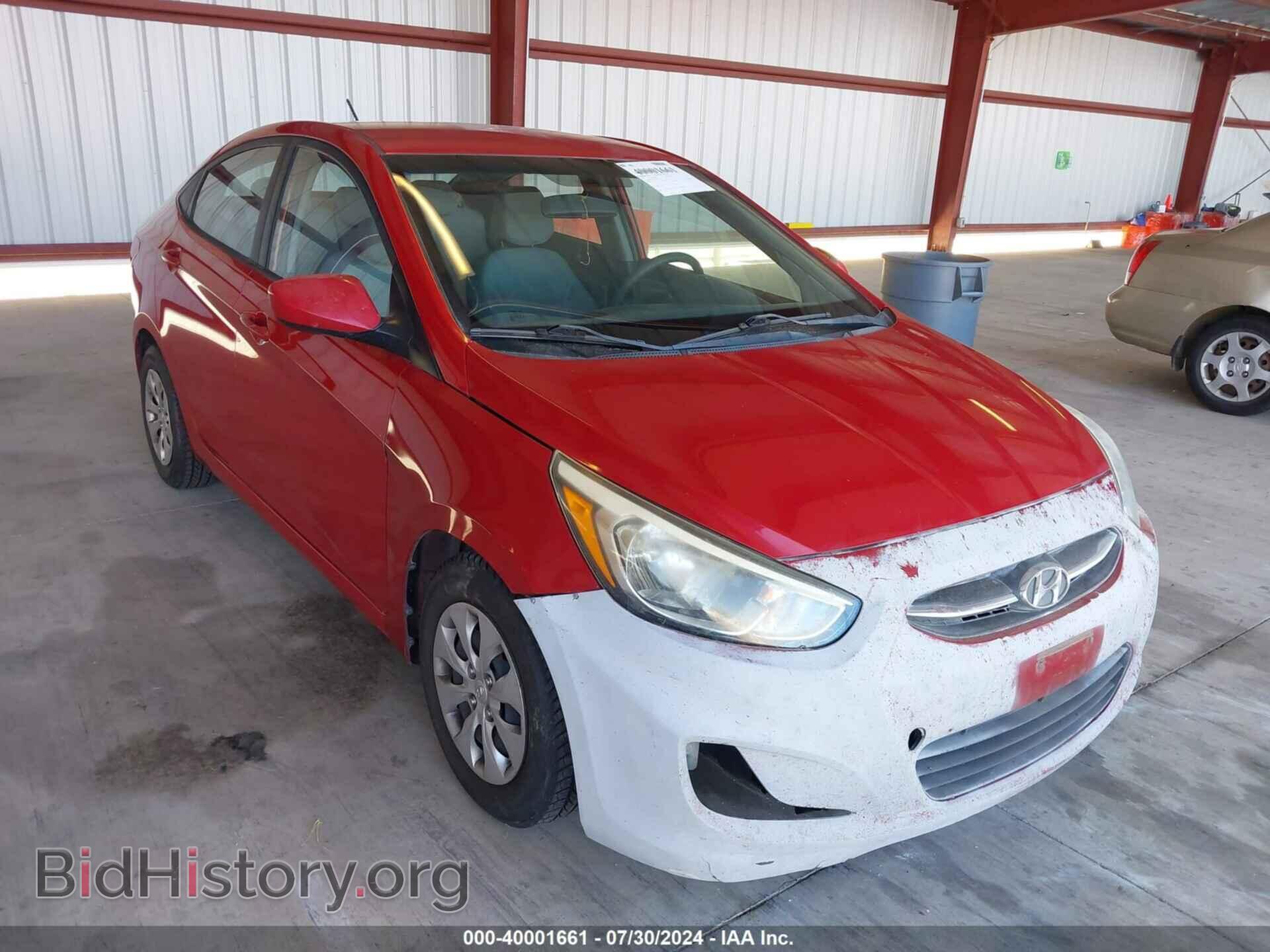 Photo KMHCT4AE6FU882553 - HYUNDAI ACCENT 2015