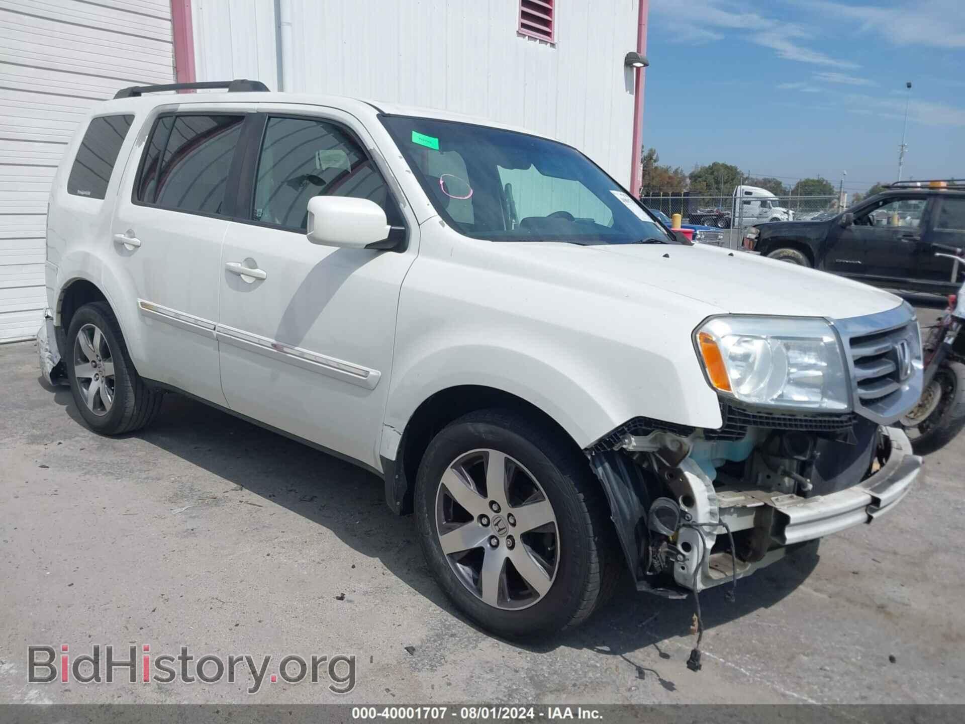 Фотография 5FNYF3H94CB041761 - HONDA PILOT 2012